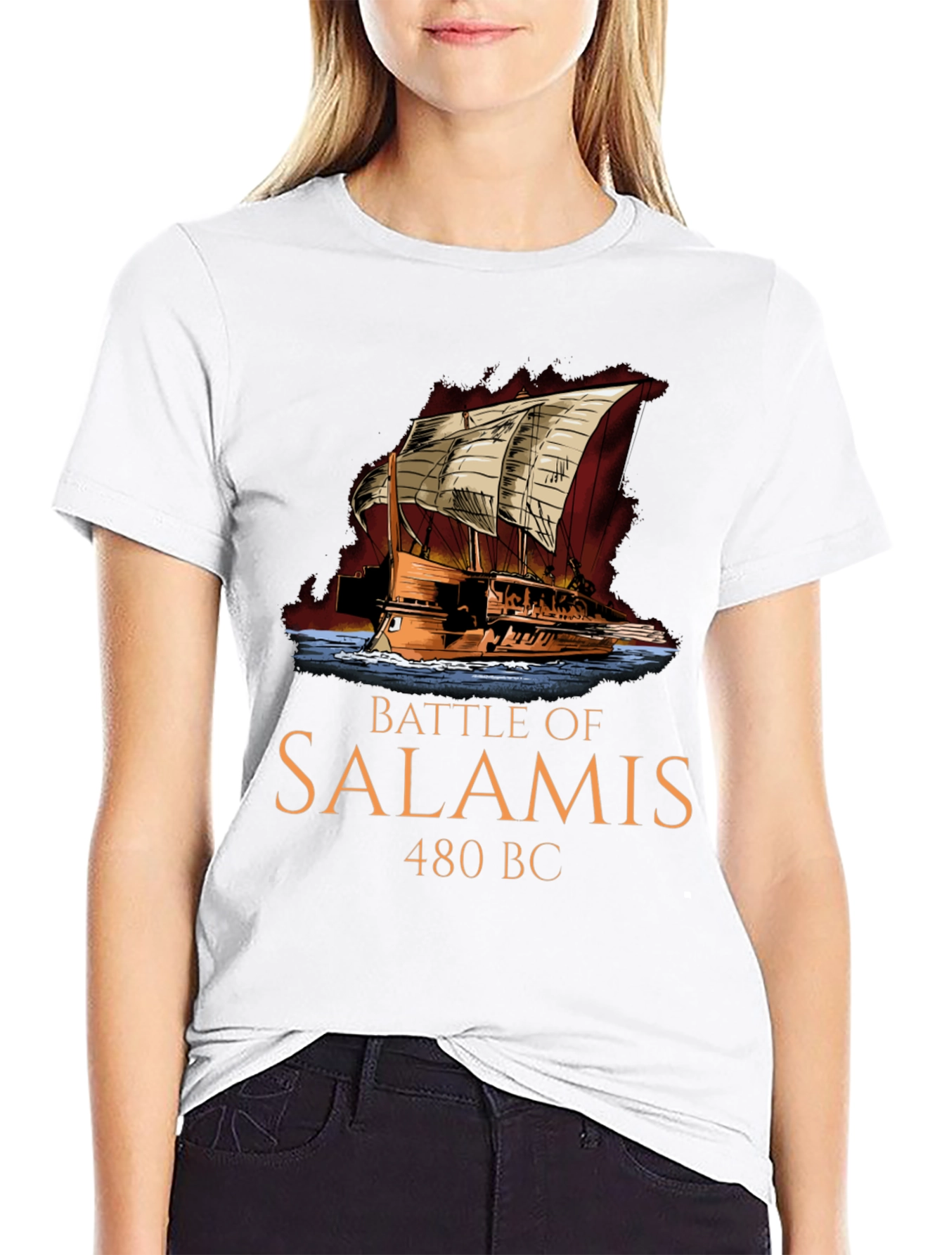 Battle of Salamis 480 BC T-Shirt