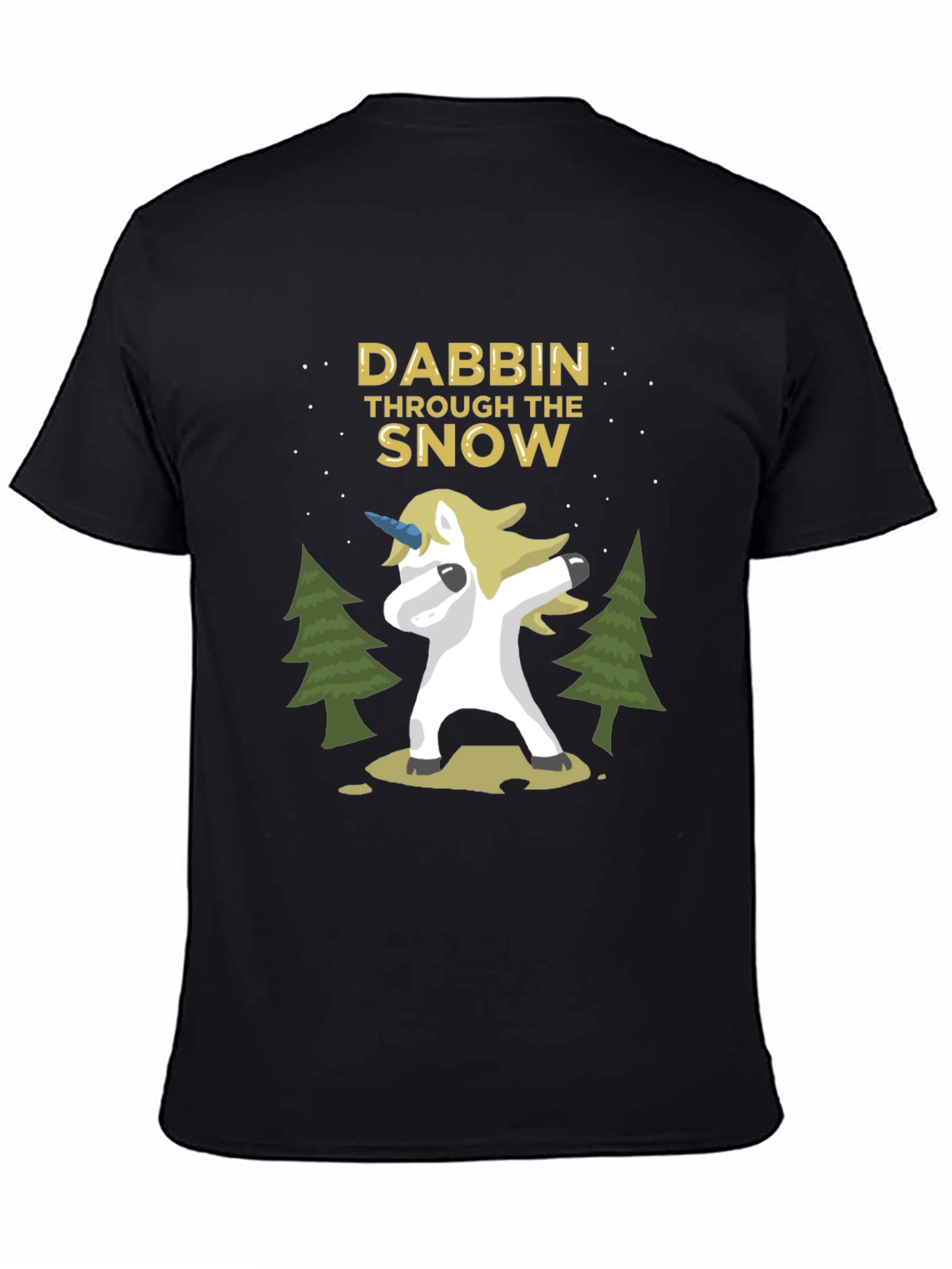 Dabbing Unicorn T-Shirt - Holiday Fun