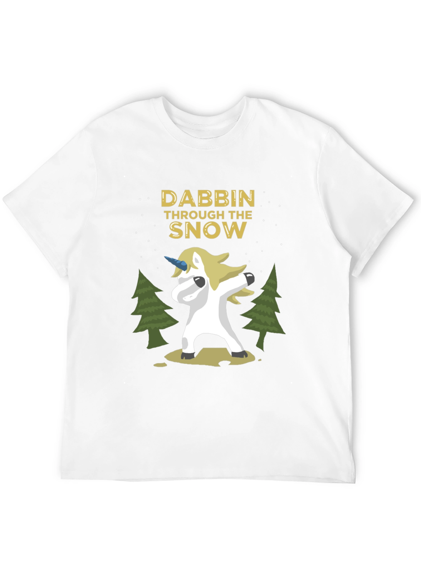 Dabbing Unicorn T-Shirt - Holiday Fun