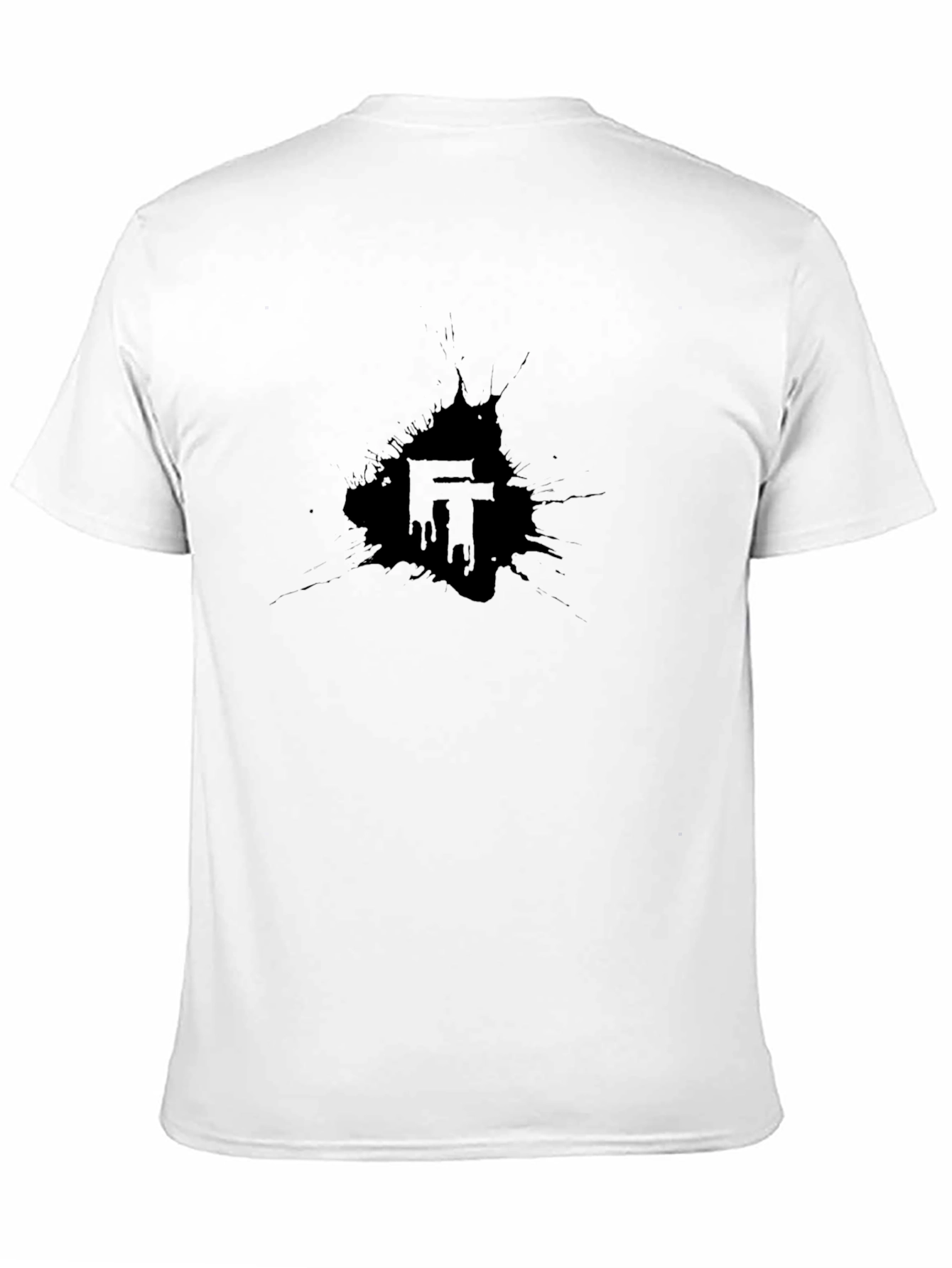 Urban Graphic Tee - FT Black Splatter Design