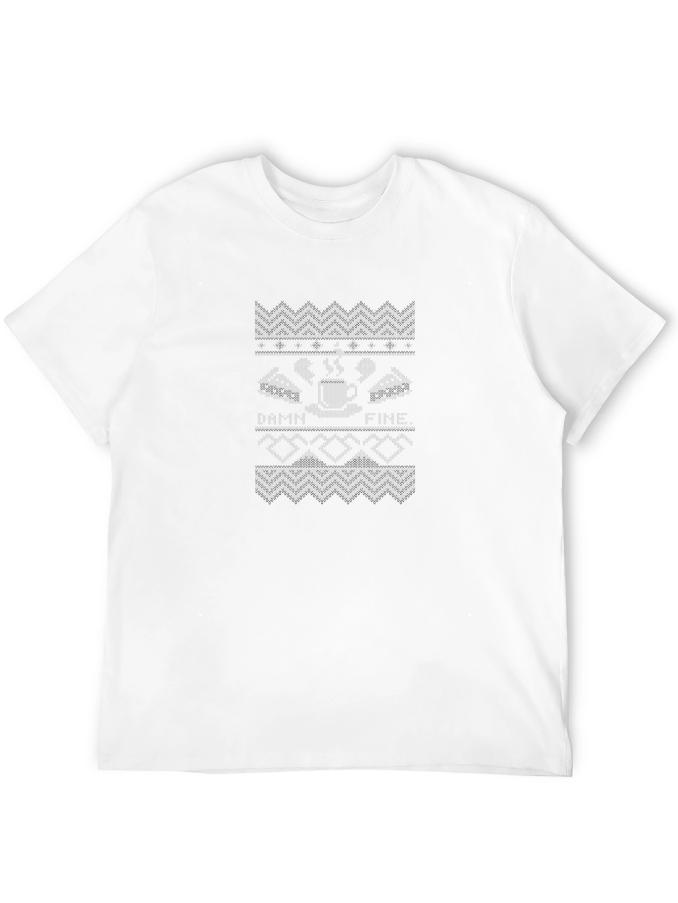 Damn Fine Coffee T-Shirt - Knit Style Graphic Tee