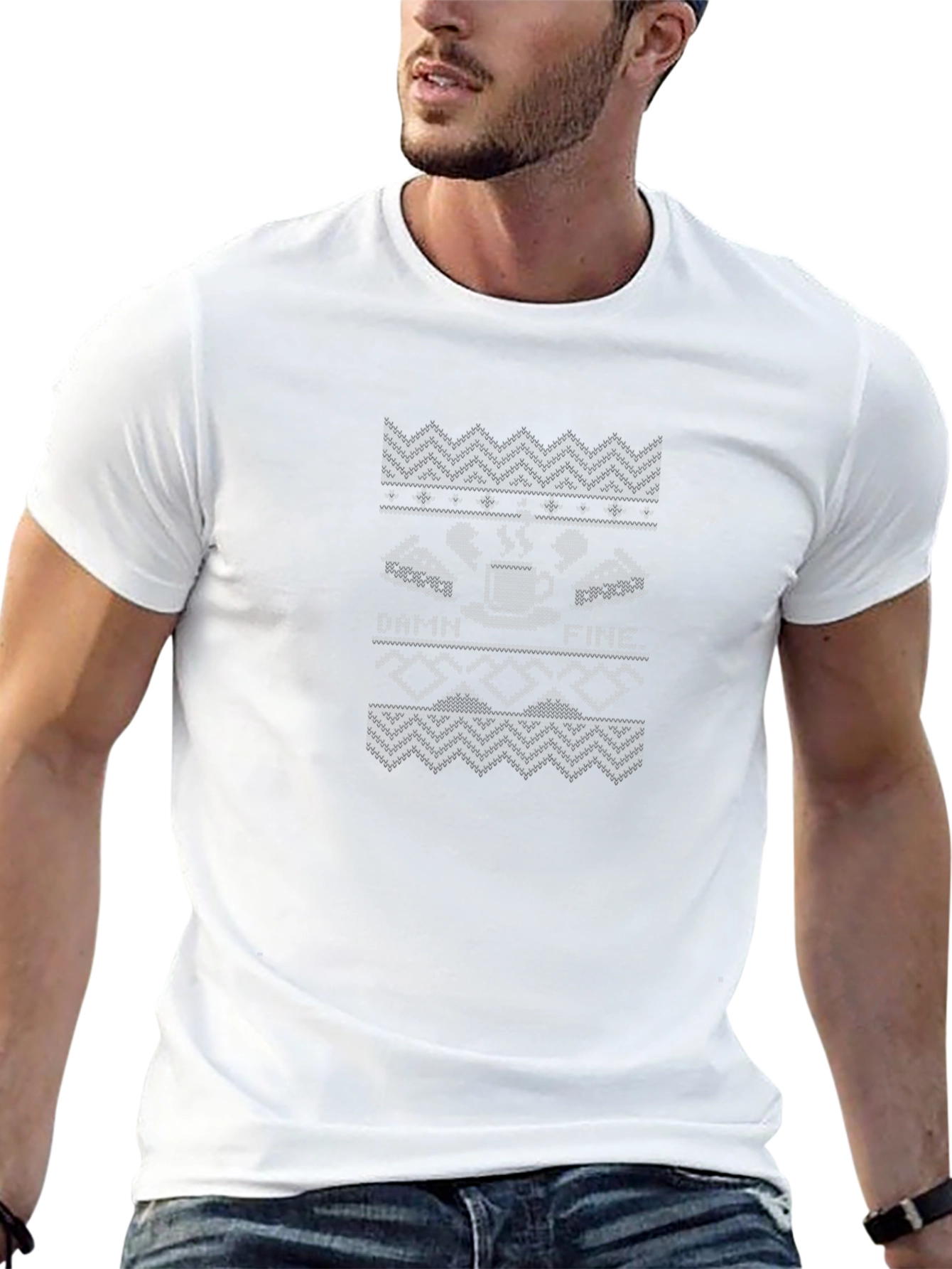 Damn Fine Coffee T-Shirt - Knit Style Graphic Tee