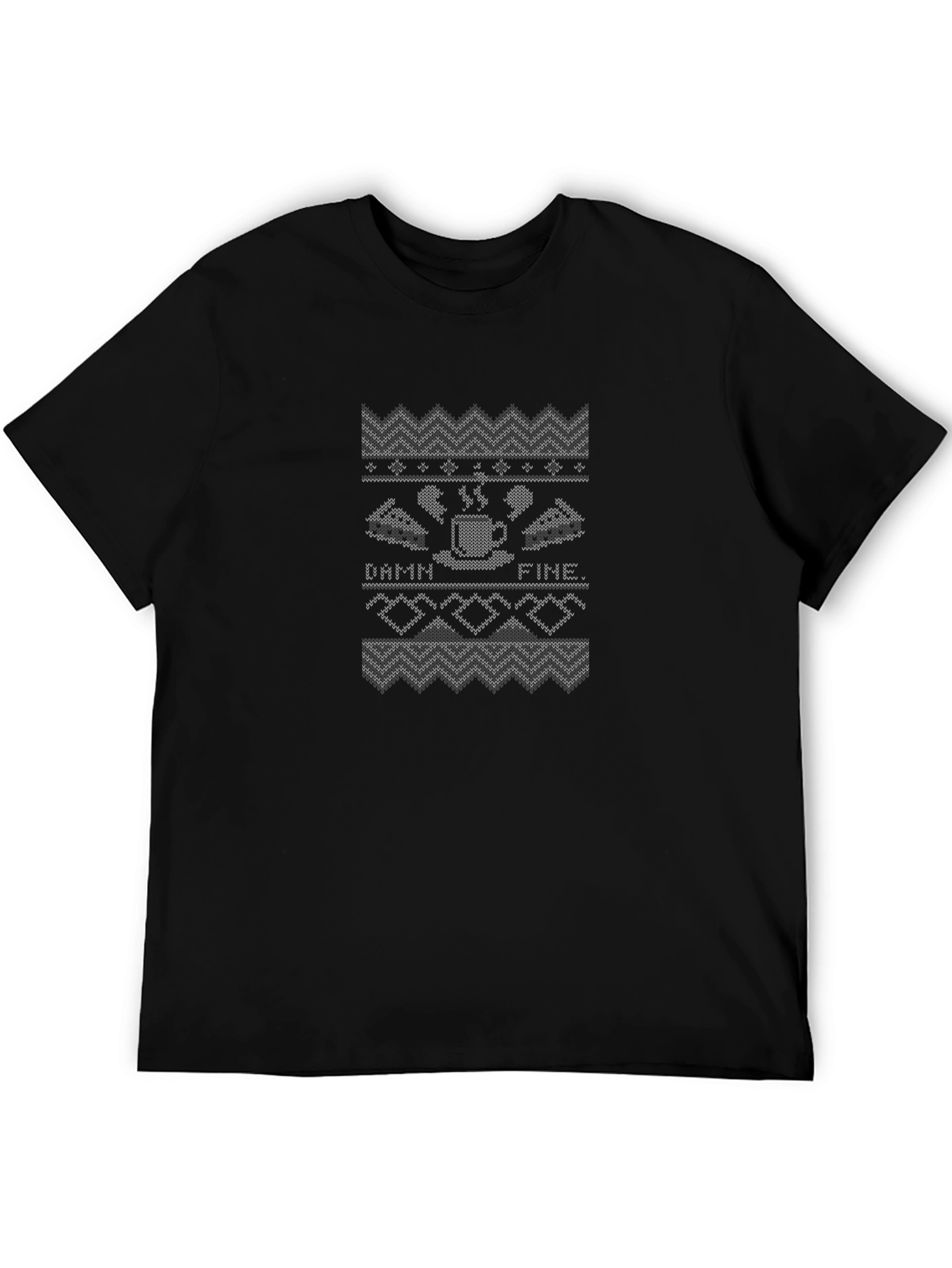 Damn Fine Coffee T-Shirt - Knit Style Graphic Tee
