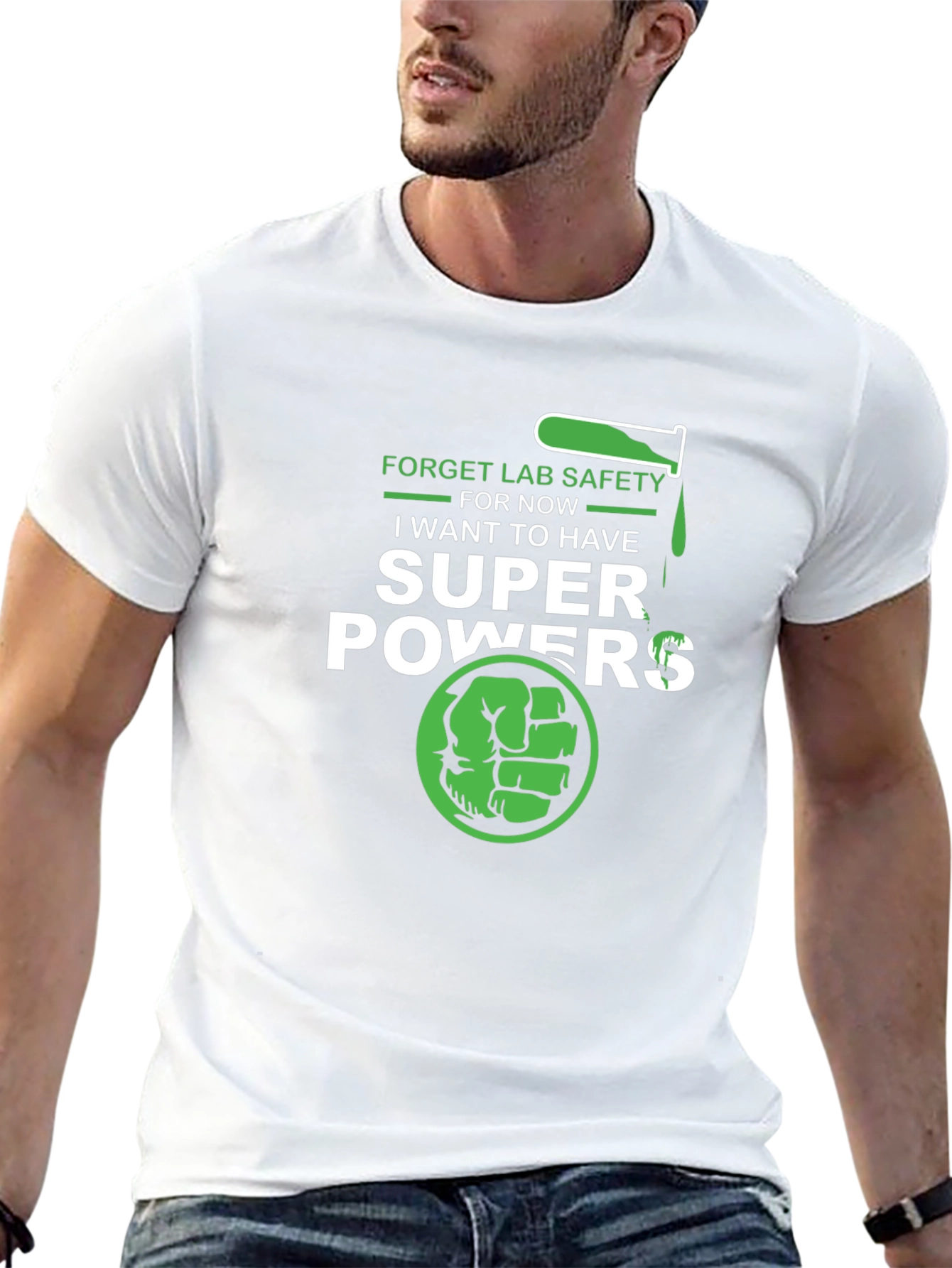 Super Powers T-Shirt: Lab Safety Be Damned!