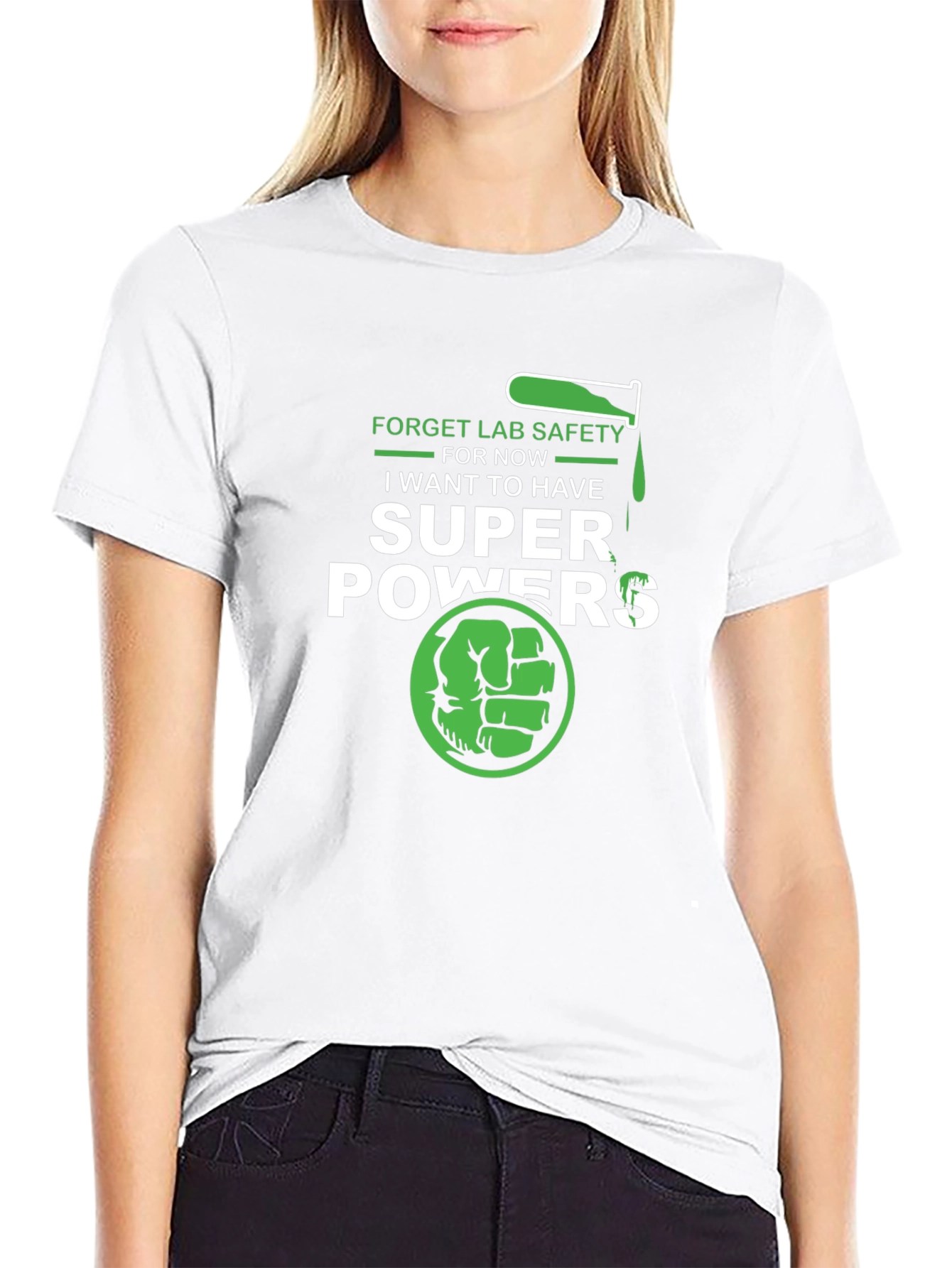 Super Powers T-Shirt: Lab Safety Be Damned!
