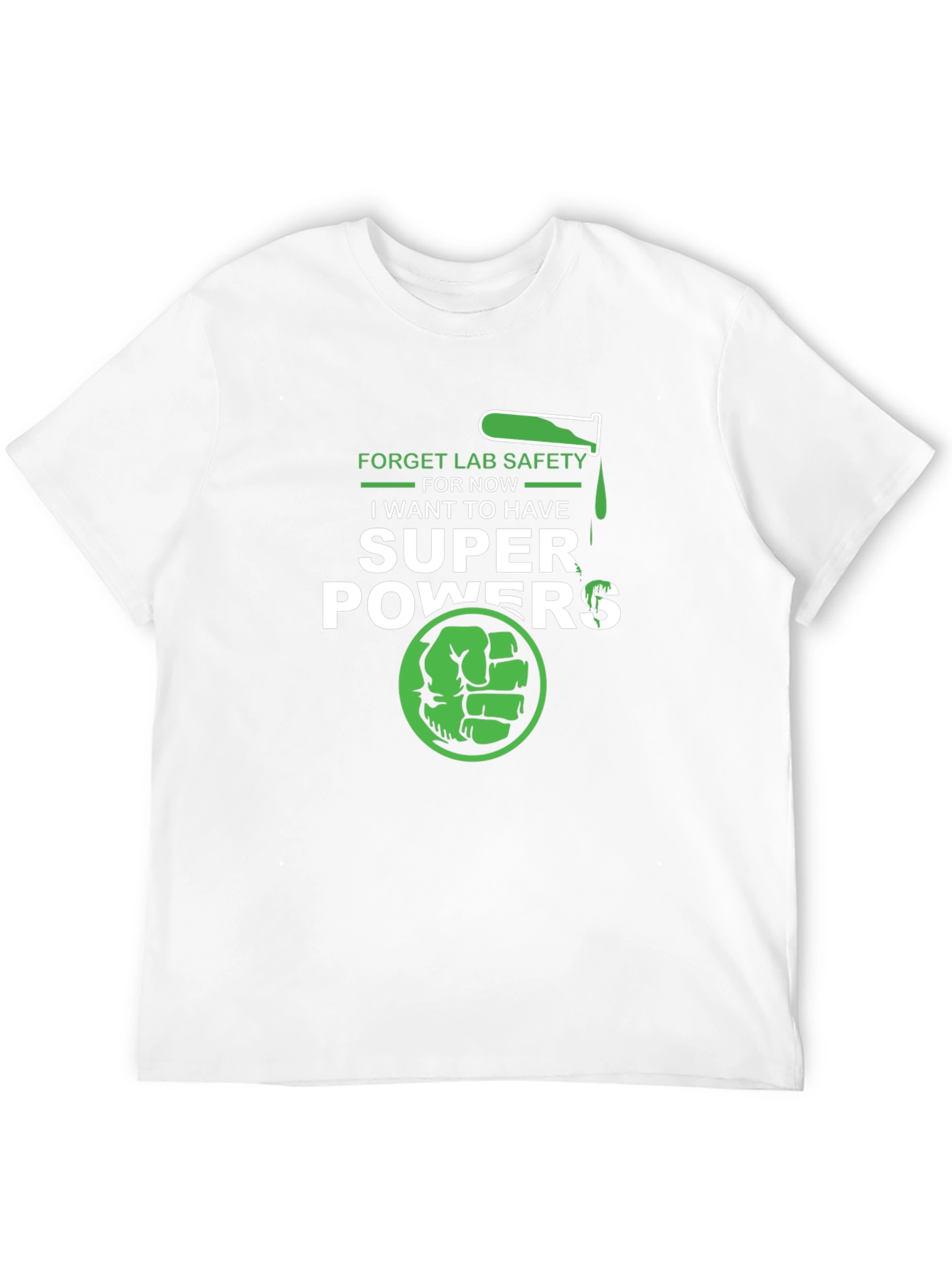 Super Powers T-Shirt: Lab Safety Be Damned!