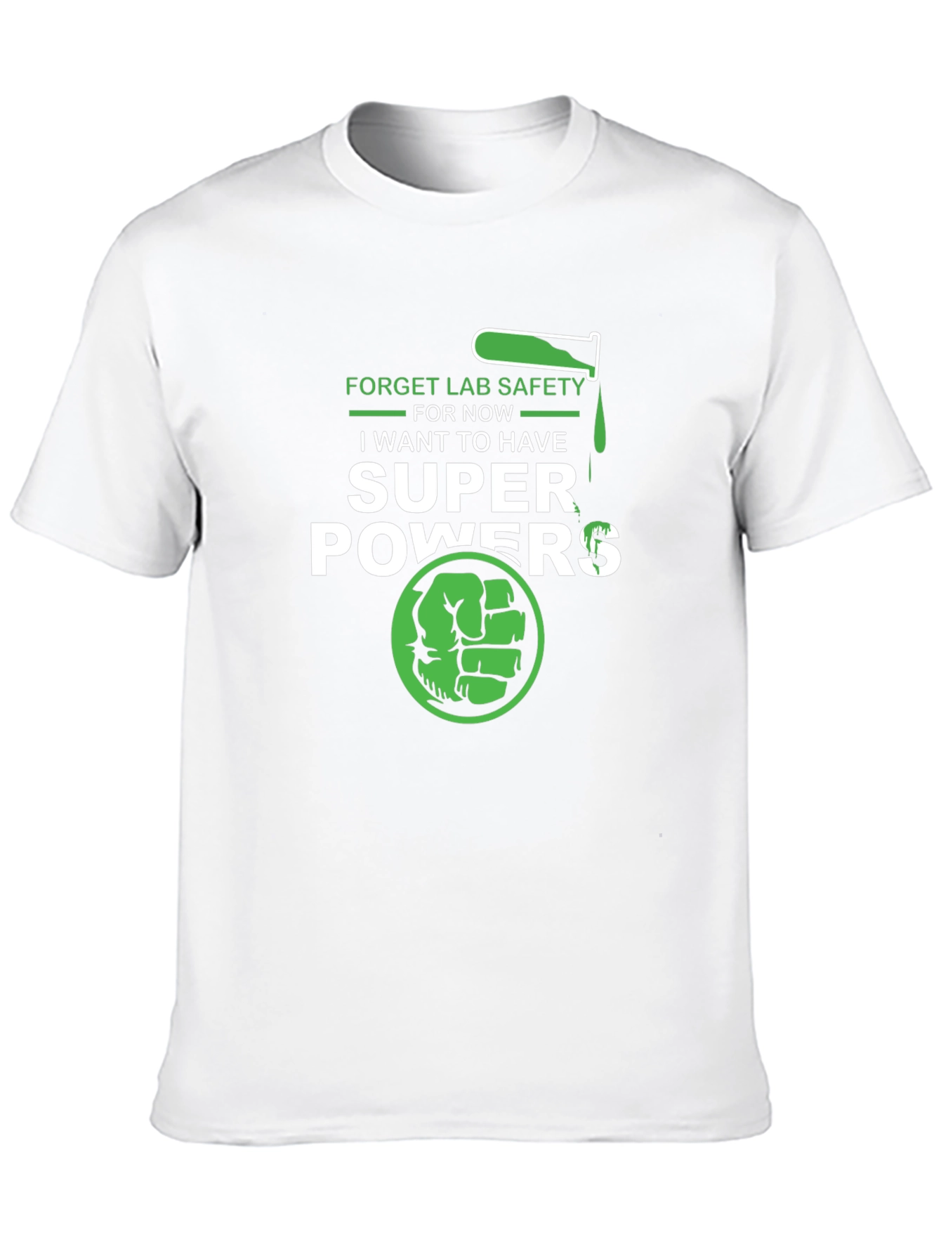 Super Powers T-Shirt: Lab Safety Be Damned!
