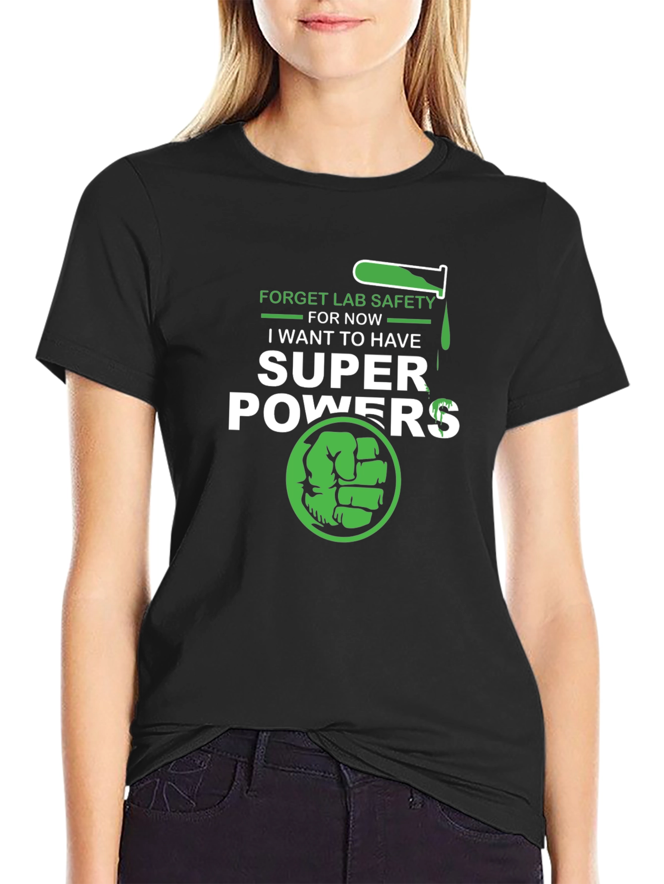 Super Powers T-Shirt: Lab Safety Be Damned!