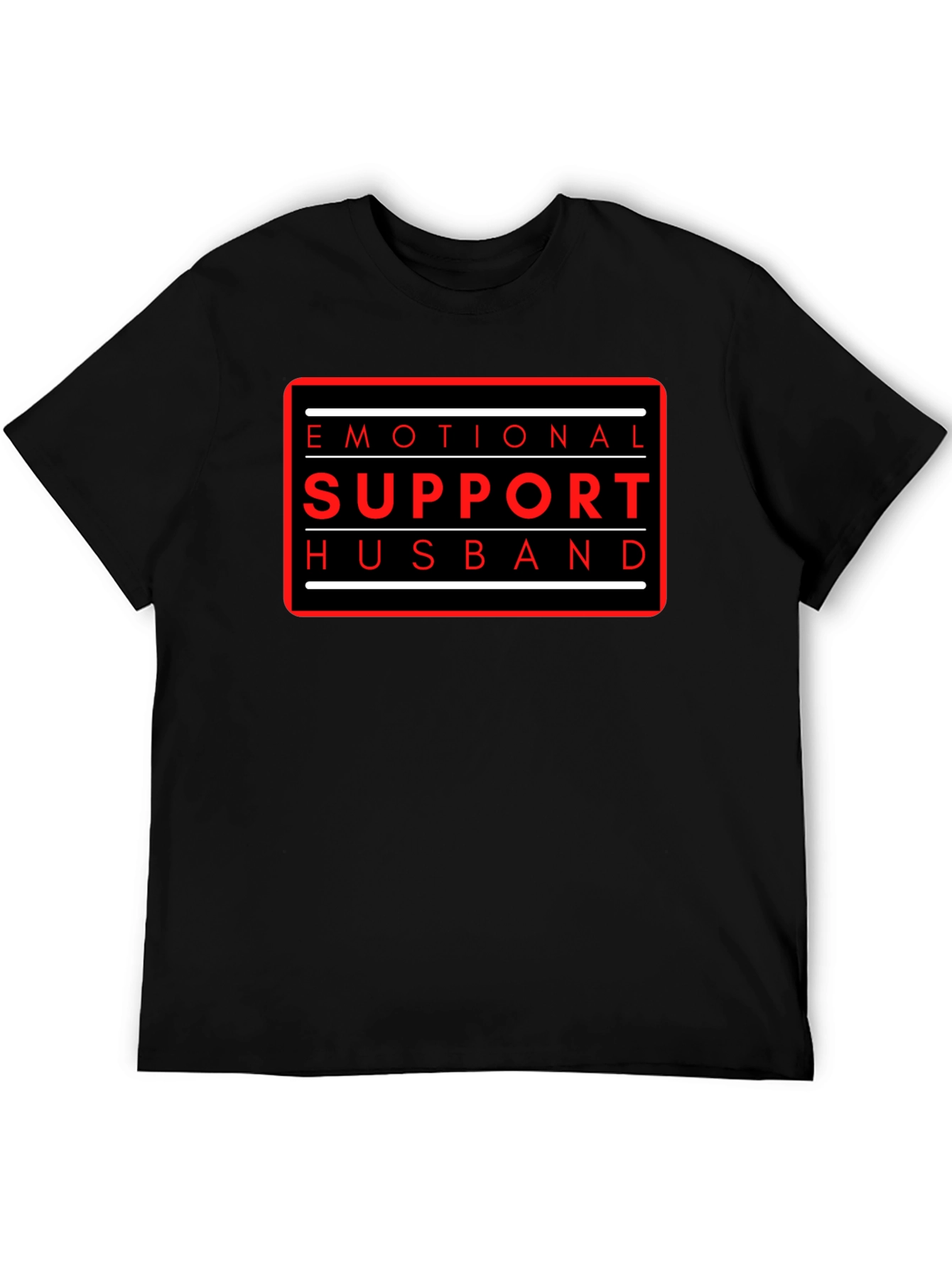 Emotional Support Husband Graphic Tee