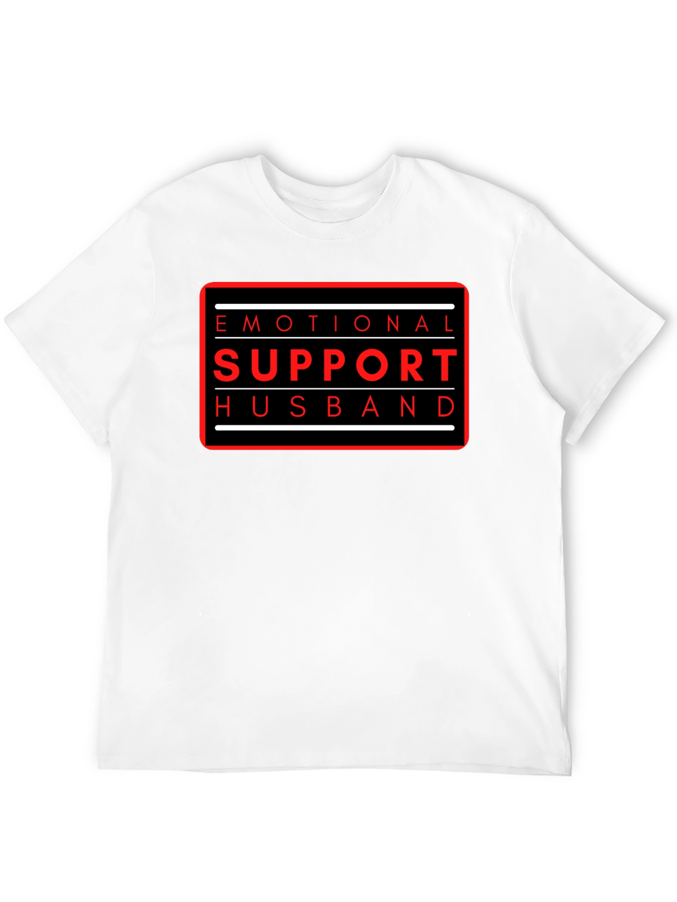 Emotional Support Husband Graphic Tee