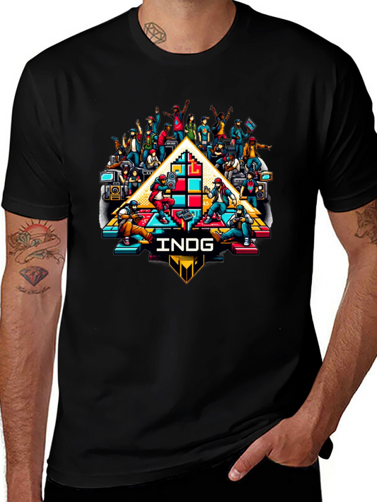 Retro Gaming Crew Black T-Shirt
