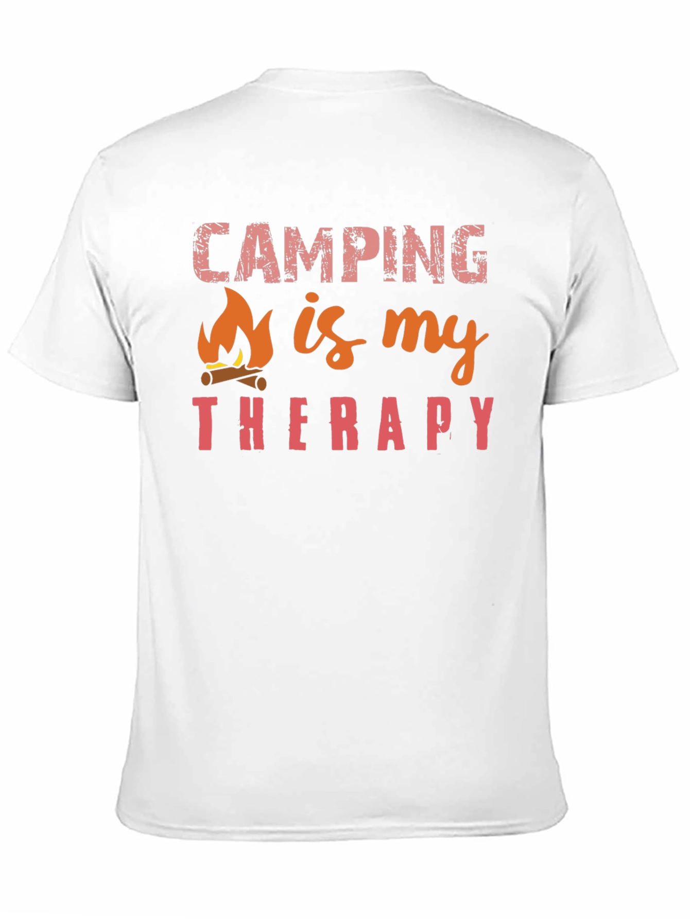 Camping Is My Therapy Graphic T-Shirt