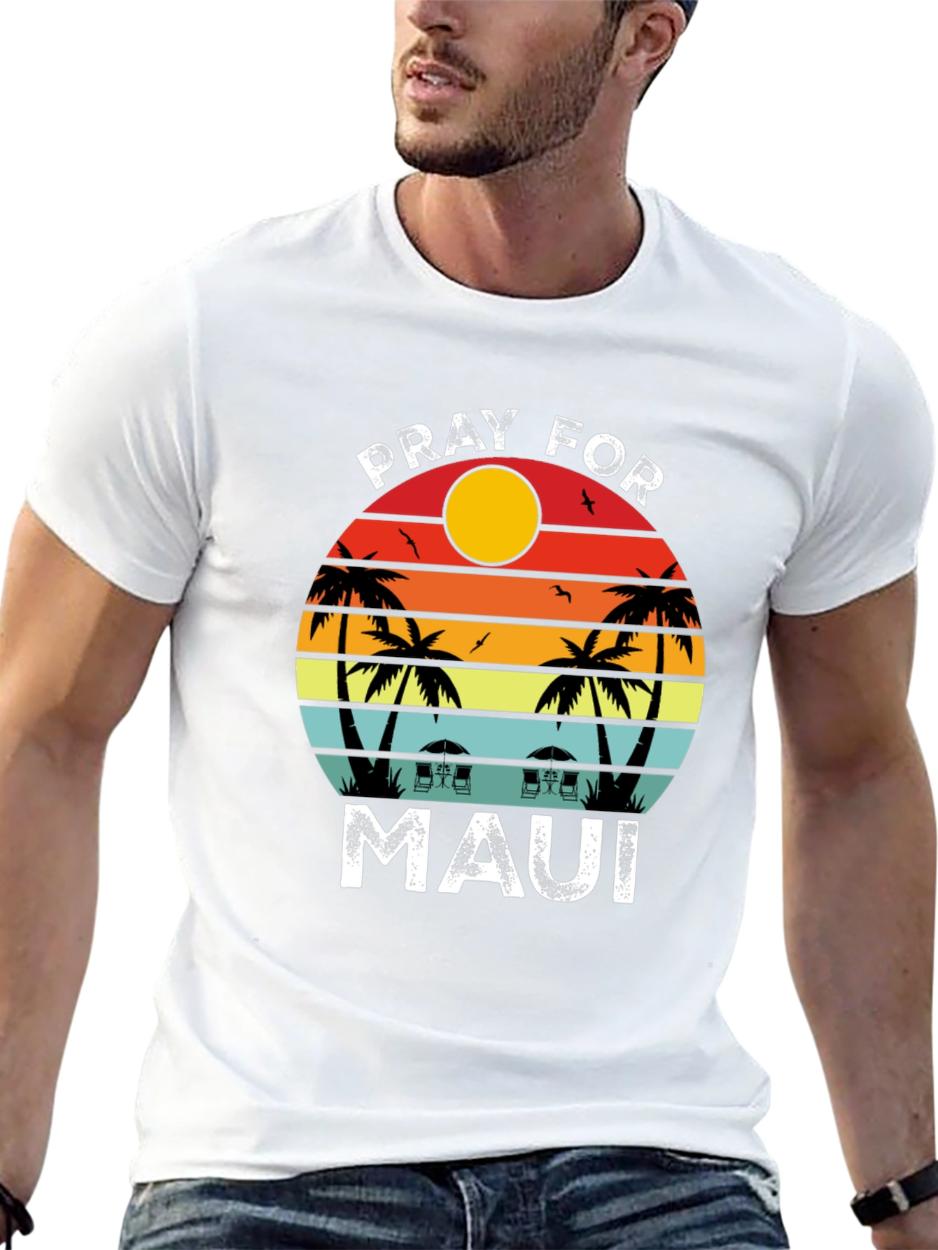 Pray for Maui T-Shirt - Island Graphic Tee