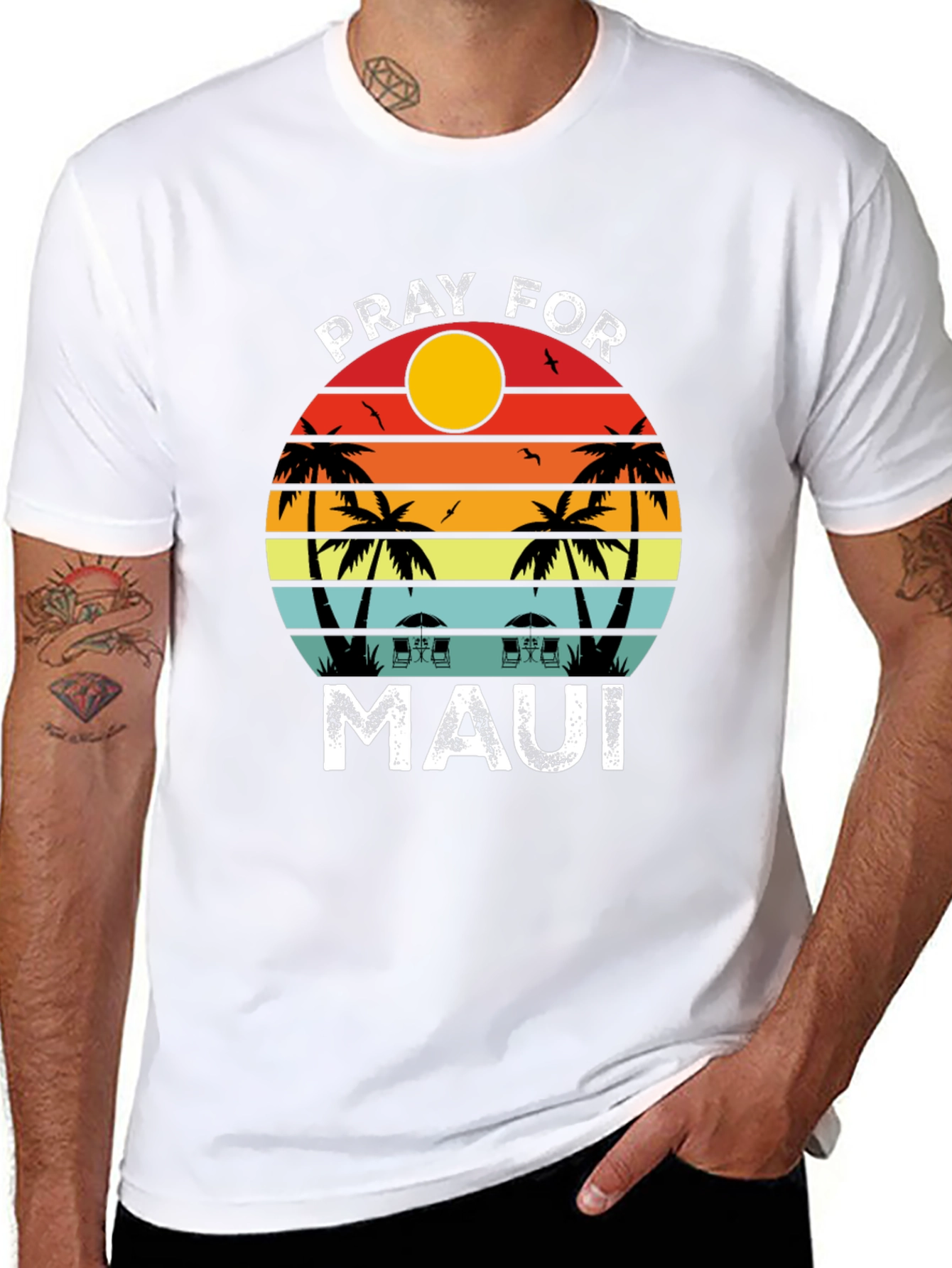 Pray for Maui T-Shirt - Island Graphic Tee