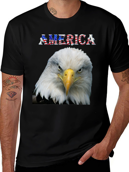American Eagle Graphic Tee - Patriotic Pride