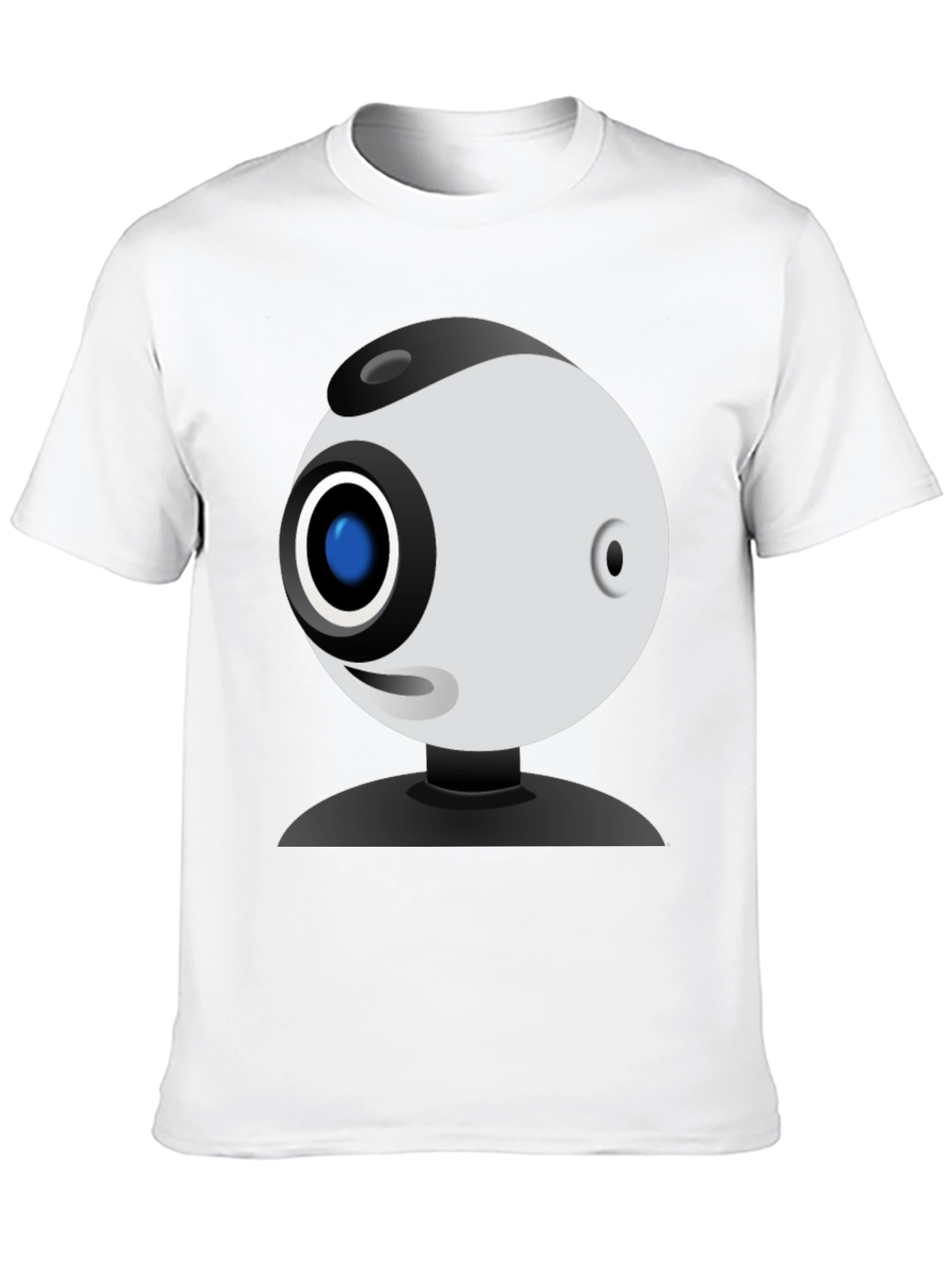 Funny Webcam Graphic Tee - Geeky Style!