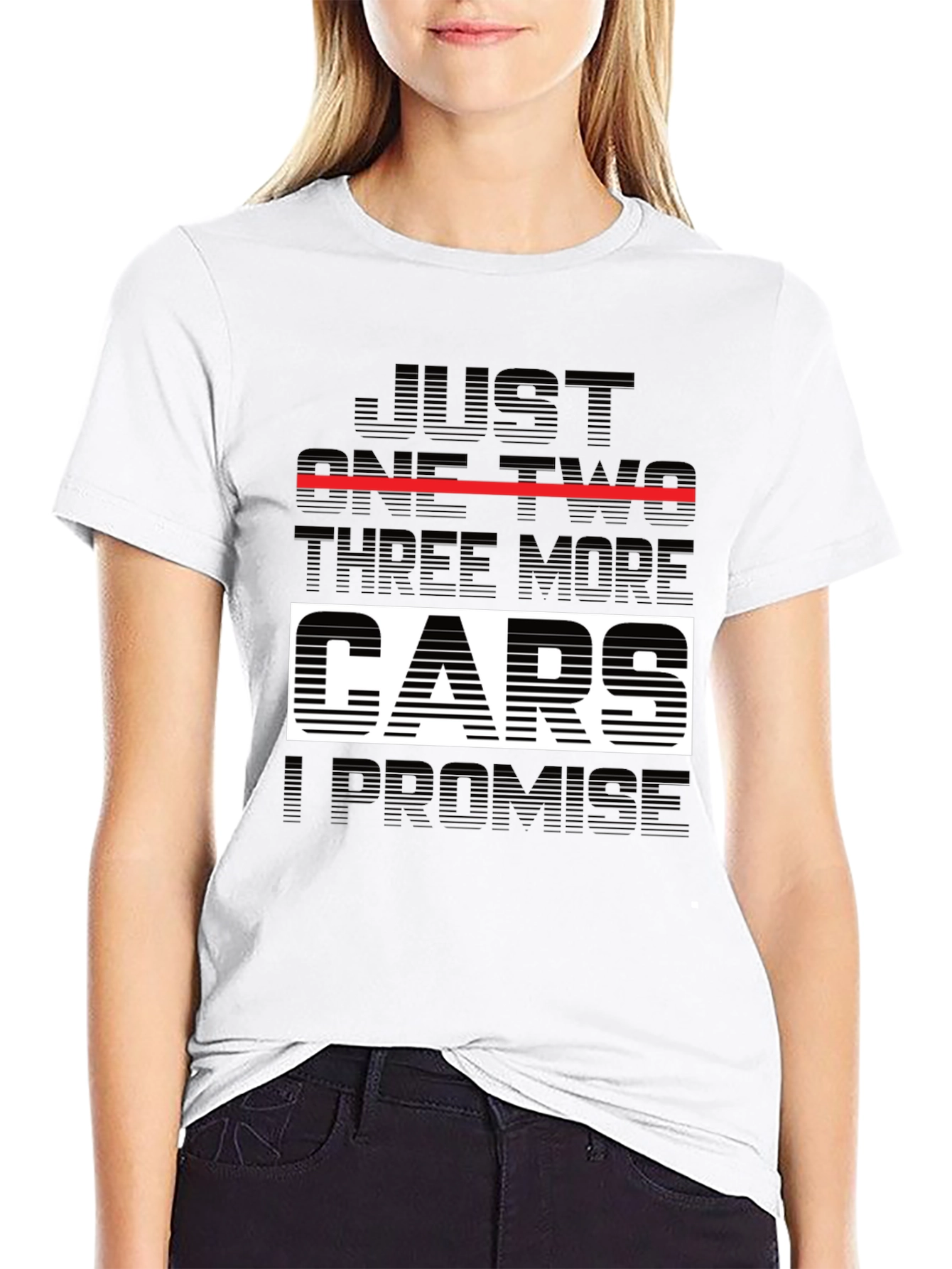 Just One Two Three More Cars T-Shirt