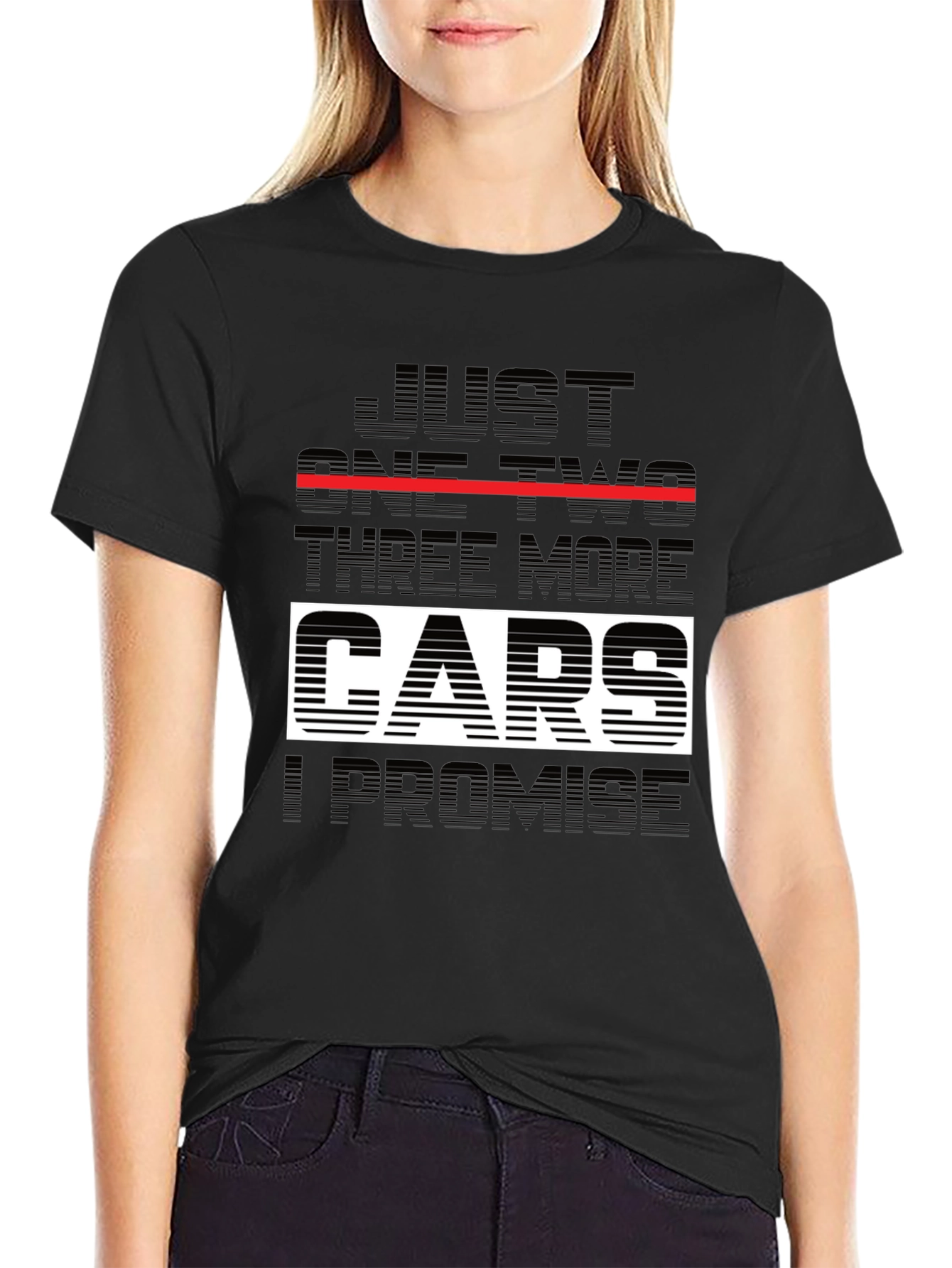 Just One Two Three More Cars T-Shirt