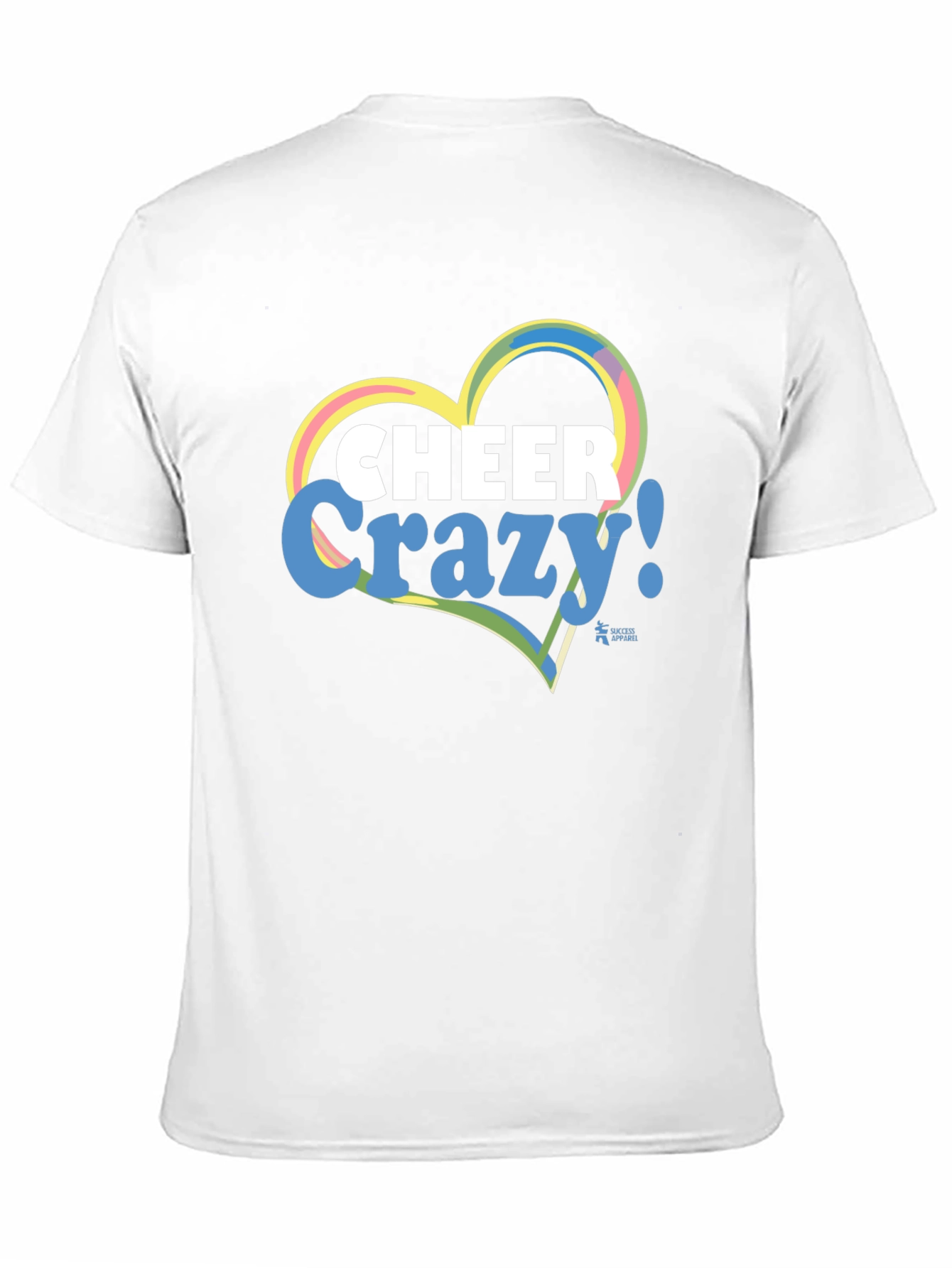 Cheer Crazy Graphic Tee - Trendy Cheerleading Shirt