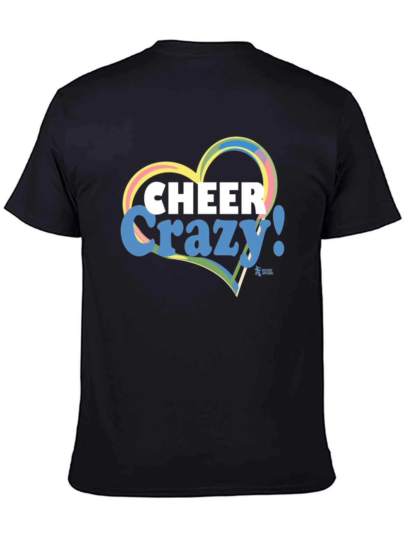 Cheer Crazy Graphic Tee - Trendy Cheerleading Shirt