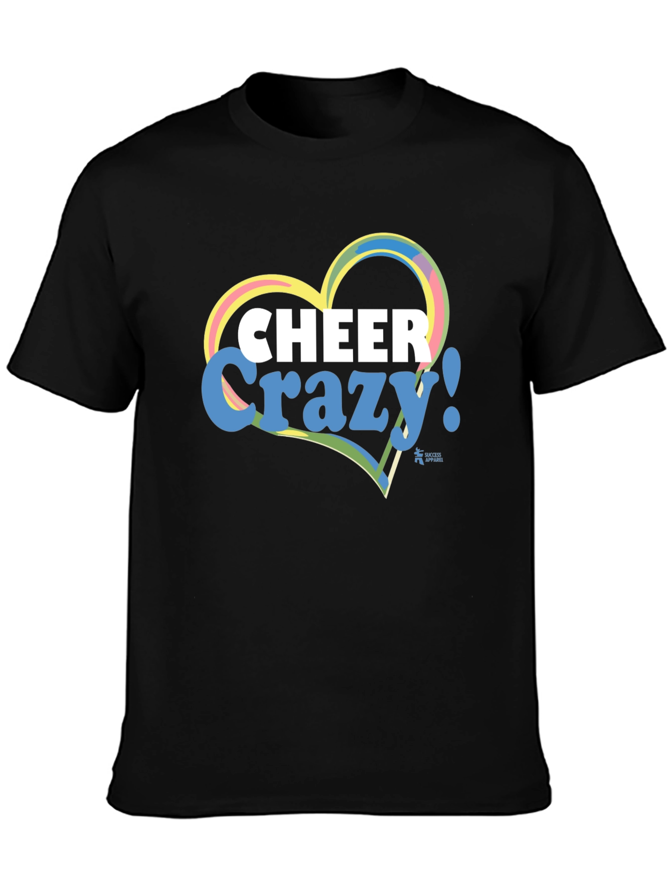 Cheer Crazy Graphic Tee - Trendy Cheerleading Shirt