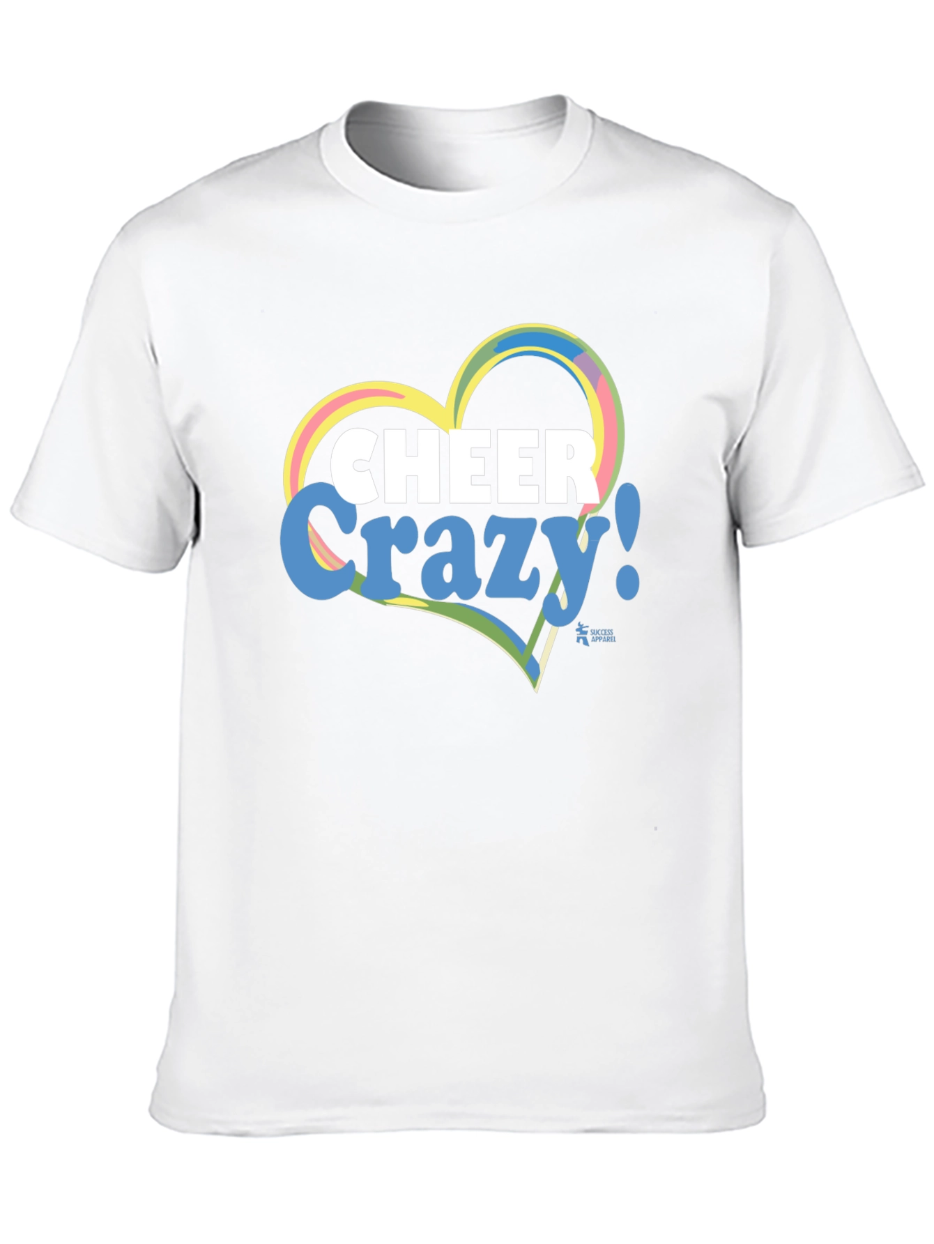 Cheer Crazy Graphic Tee - Trendy Cheerleading Shirt