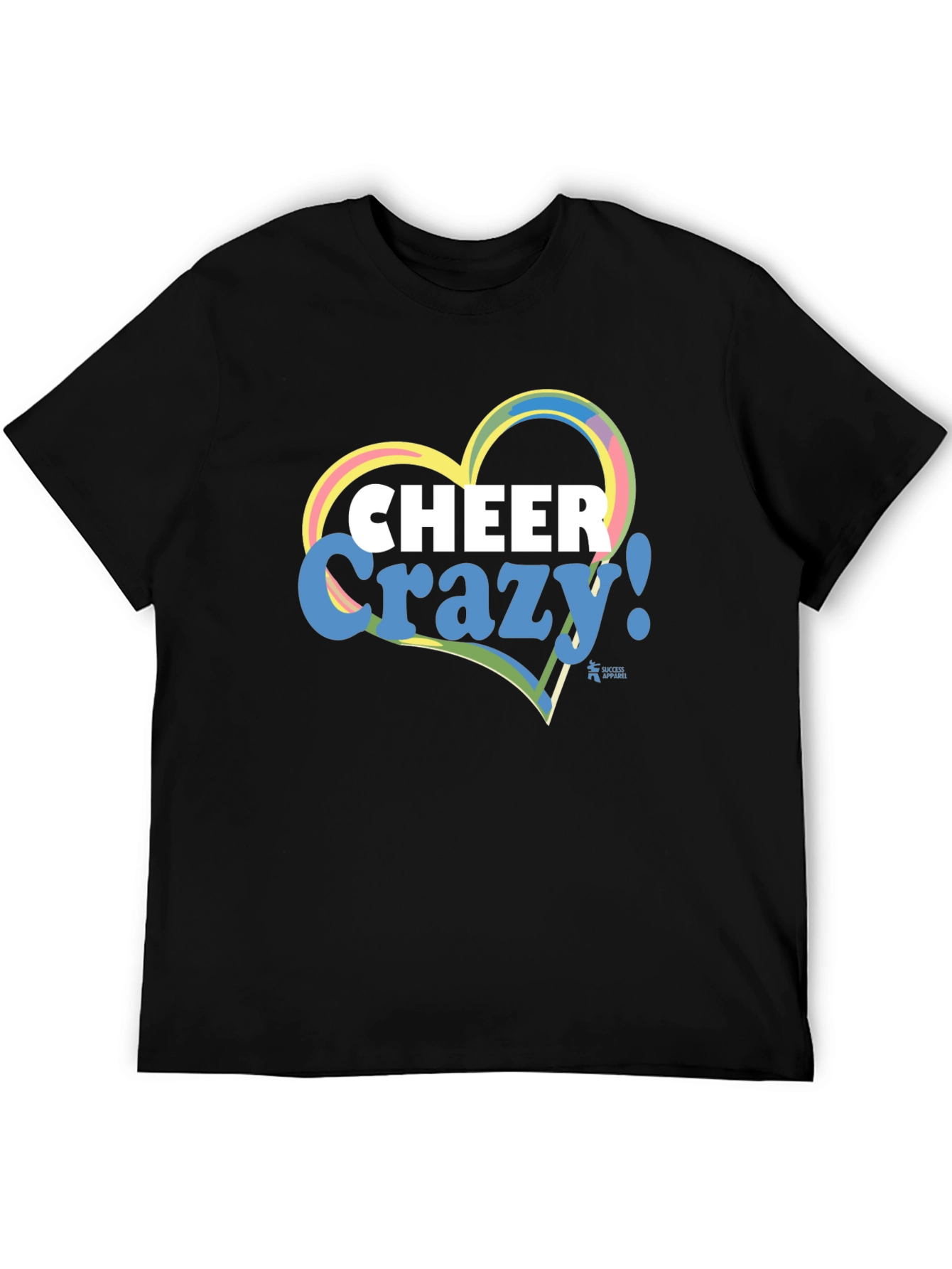 Cheer Crazy Graphic Tee - Trendy Cheerleading Shirt
