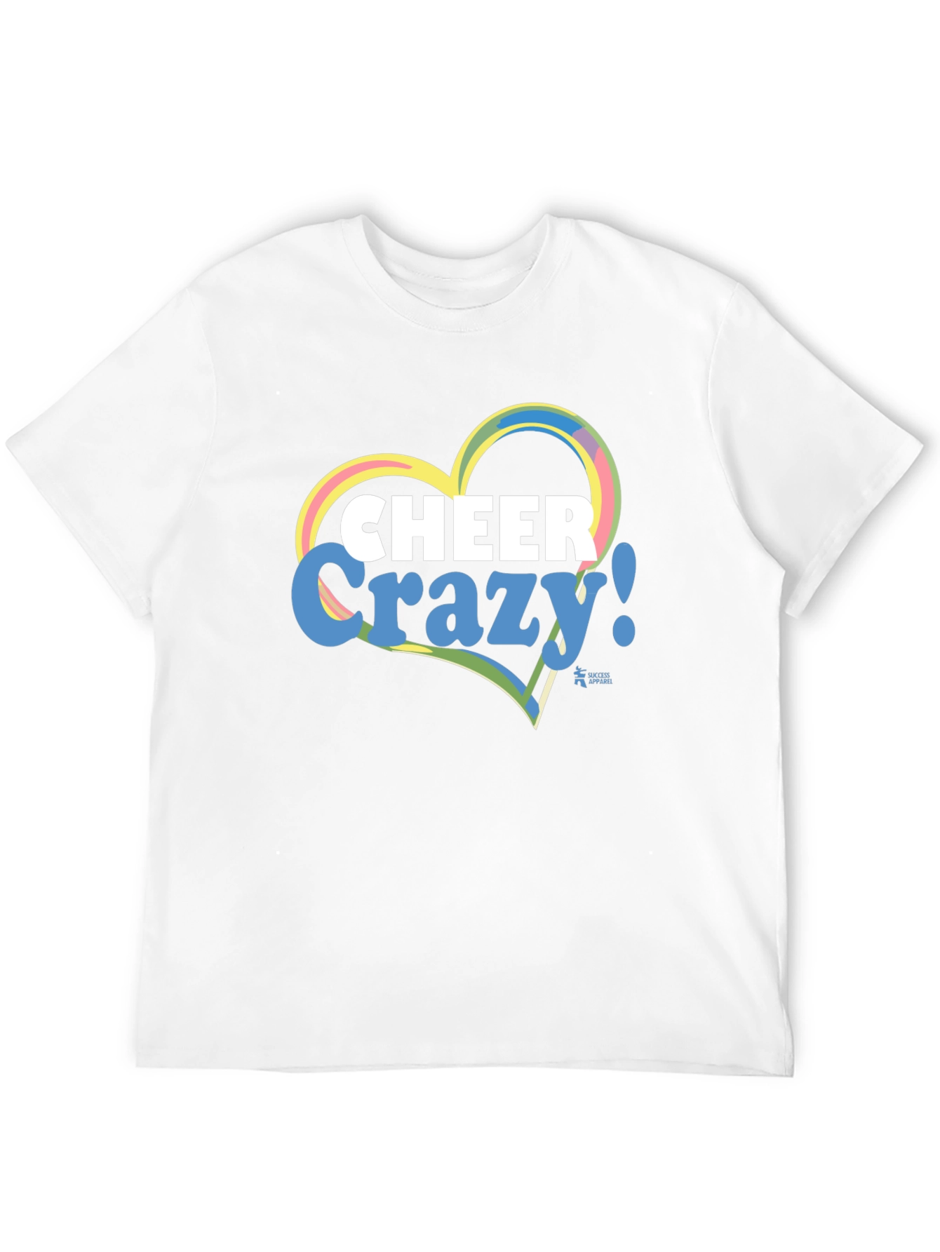 Cheer Crazy Graphic Tee - Trendy Cheerleading Shirt