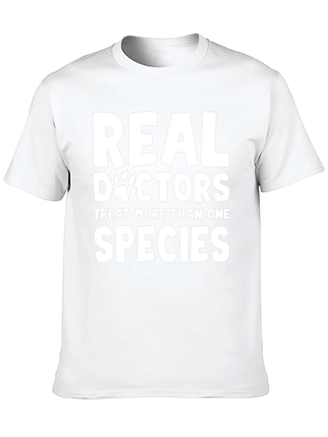 Veterinarian Real Doctors Black Graphic Tee
