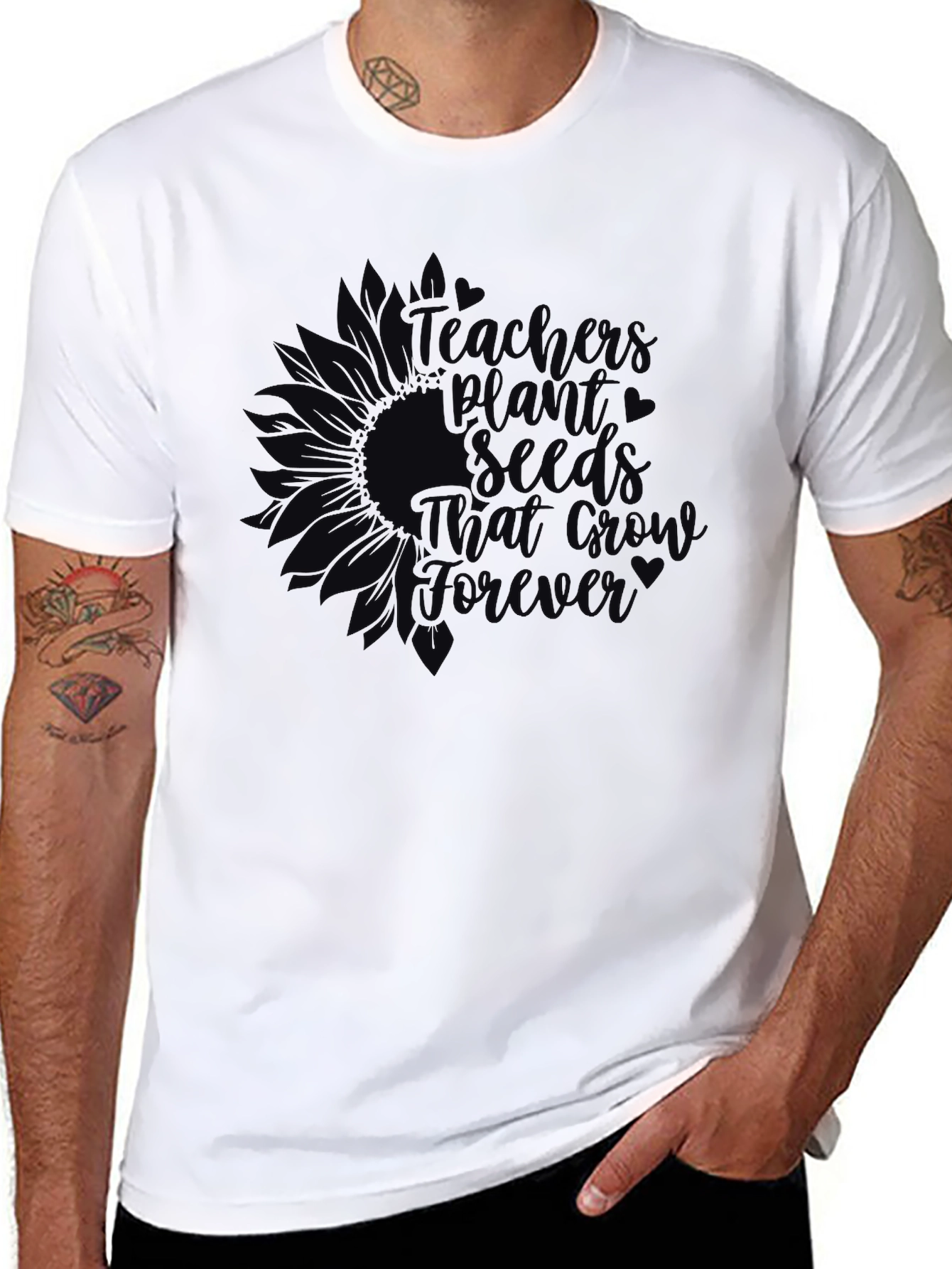 Teachers Plant Seeds Graphic T-Shirt