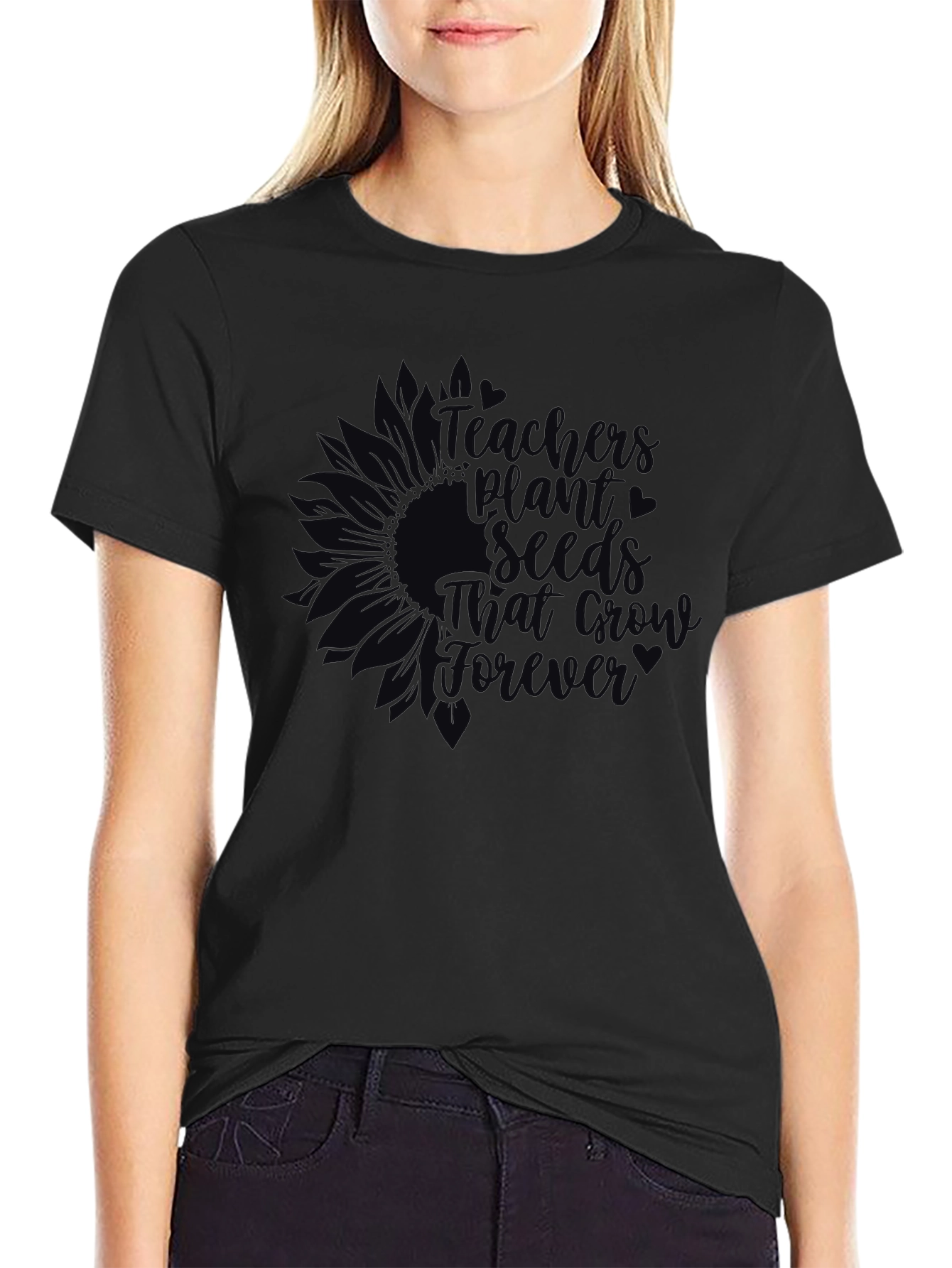 Teachers Plant Seeds Graphic T-Shirt