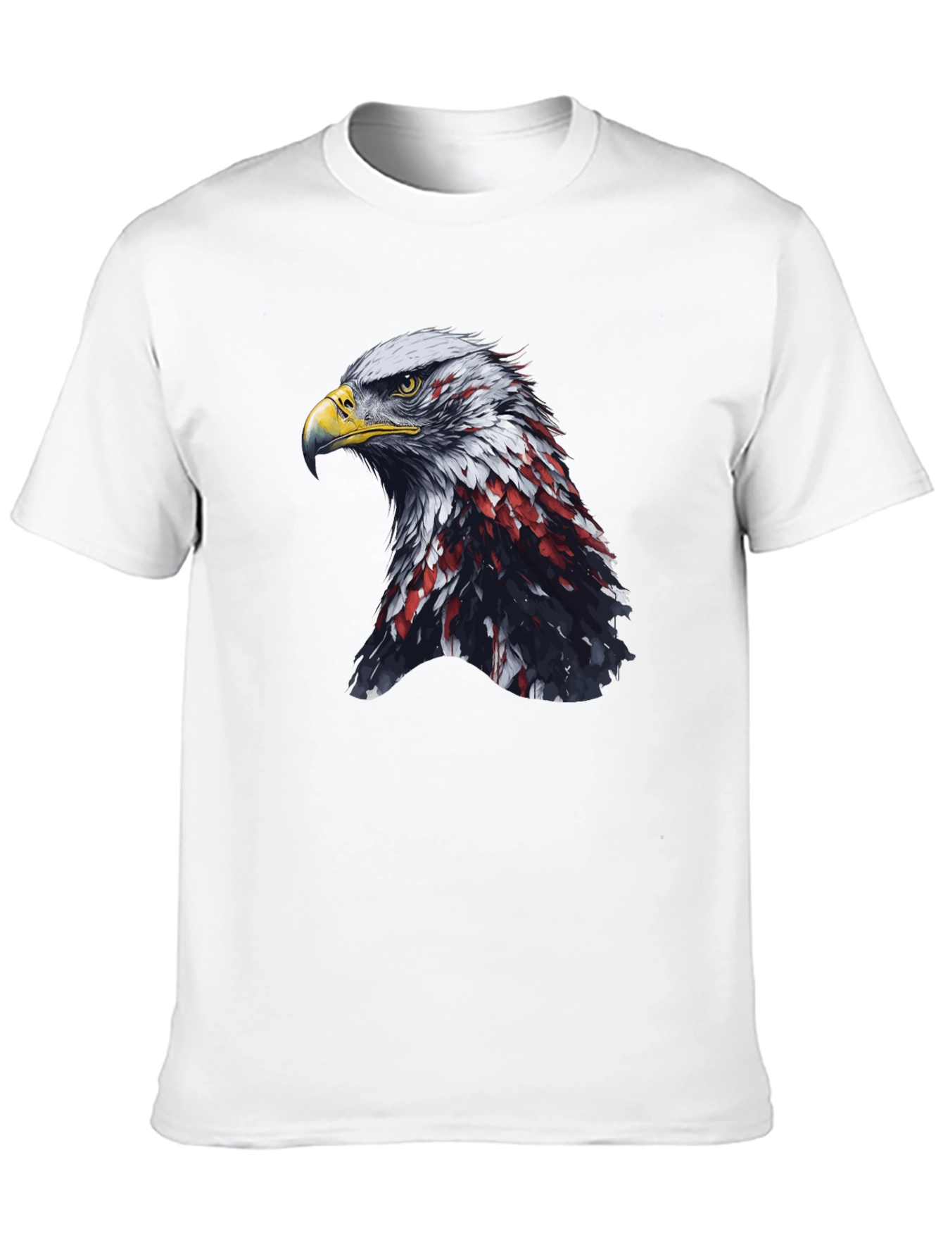 American Eagle Graphic Print Black T-Shirt
