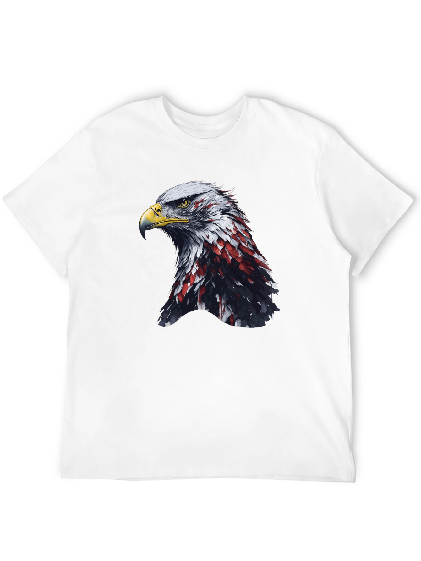 American Eagle Graphic Print Black T-Shirt