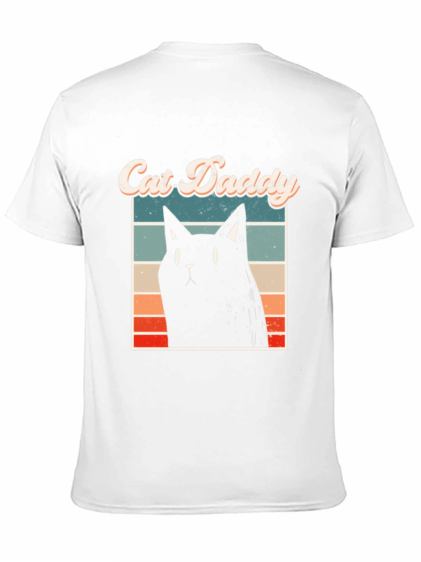 Cat Daddy T-Shirt - Black Cat Graphic Tee