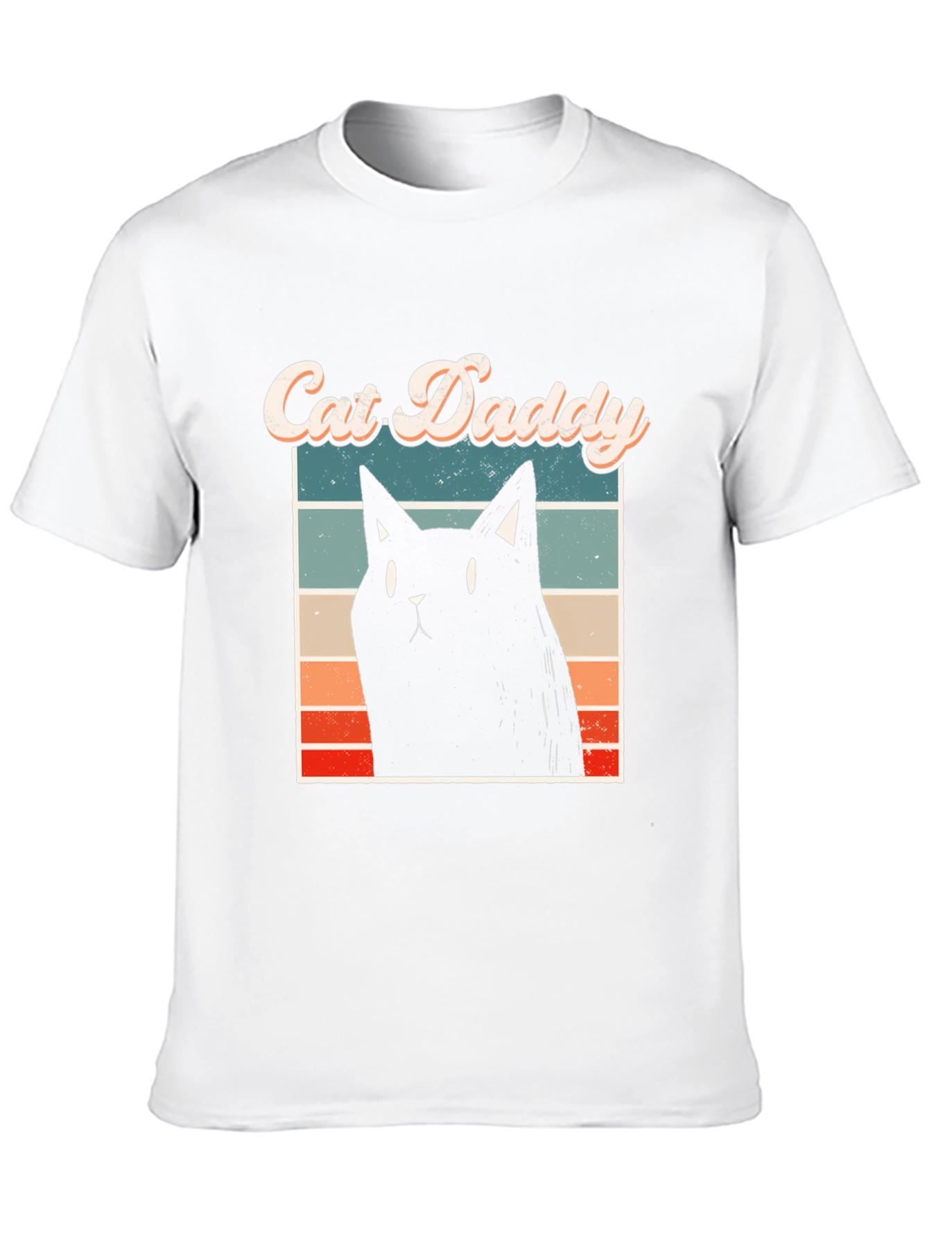 Cat Daddy T-Shirt - Black Cat Graphic Tee