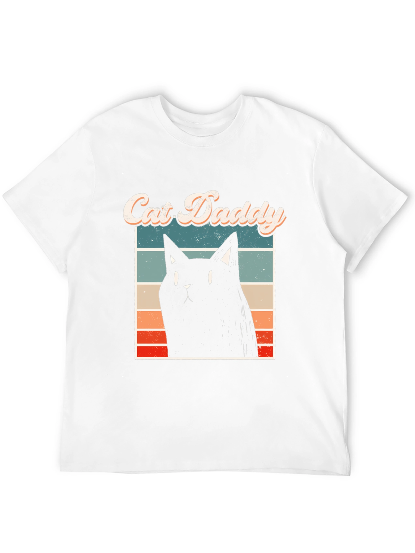 Cat Daddy T-Shirt - Black Cat Graphic Tee