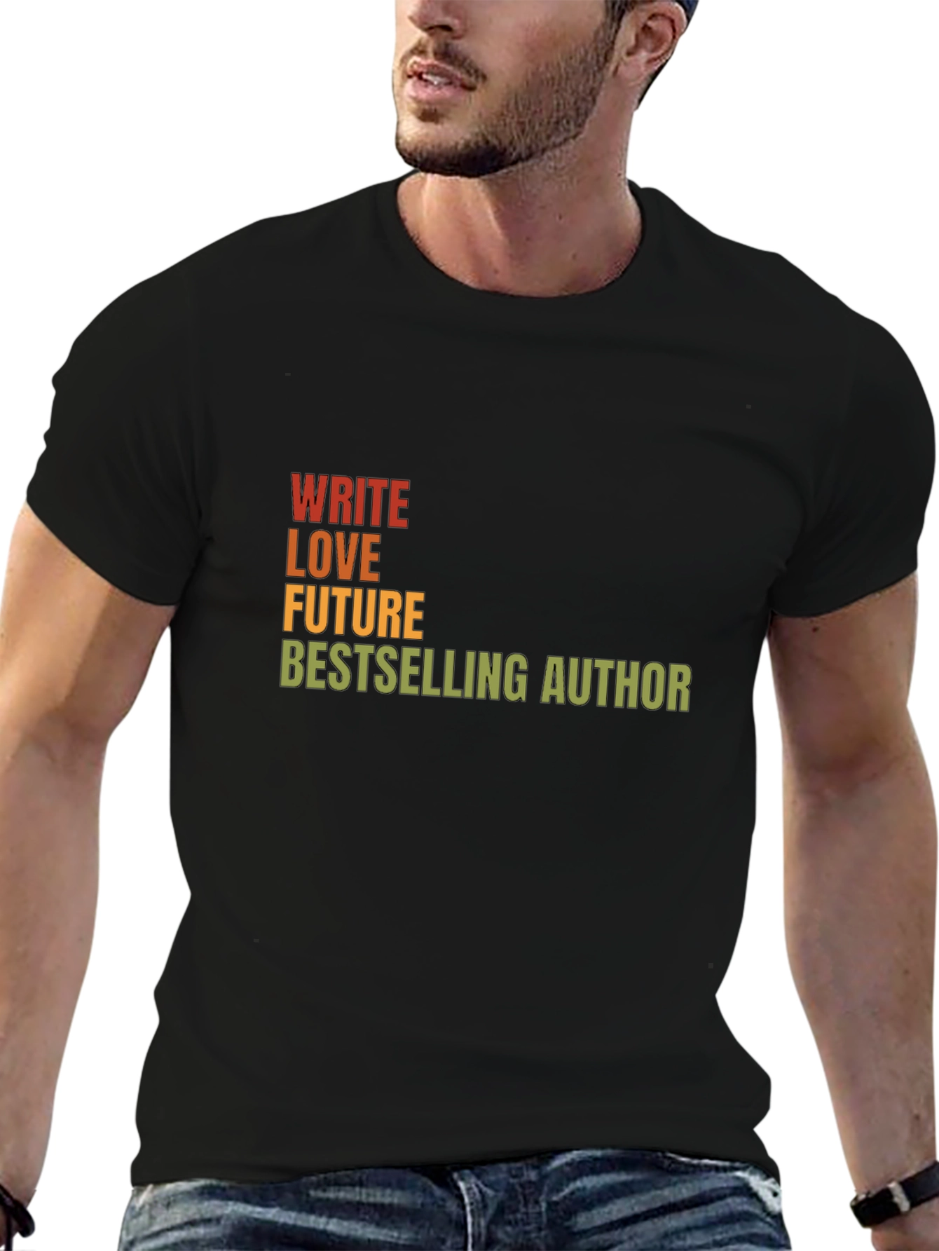 Write Love Future Bestselling Author T-Shirt