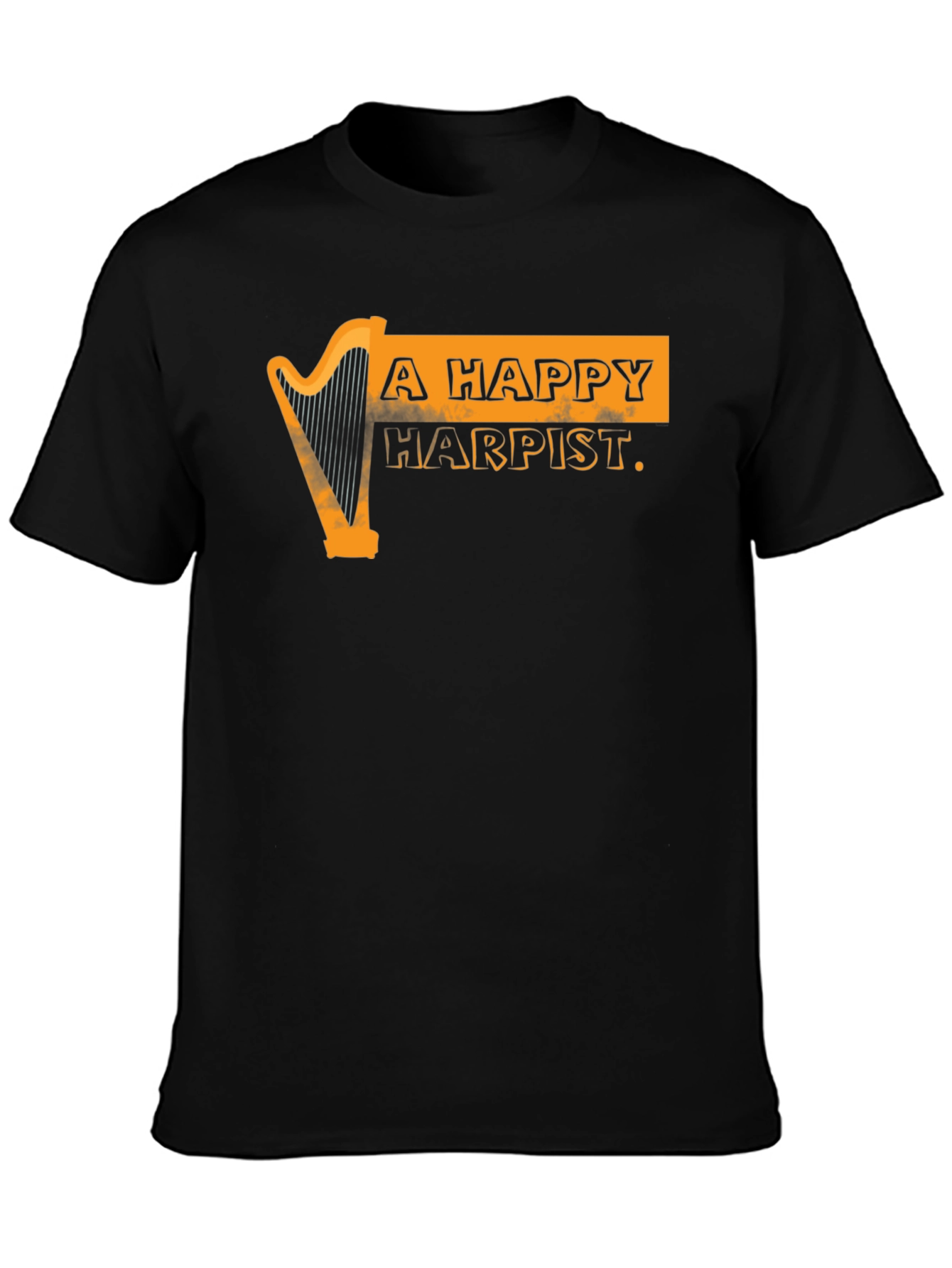 A Happy Harpist Graphic Tee