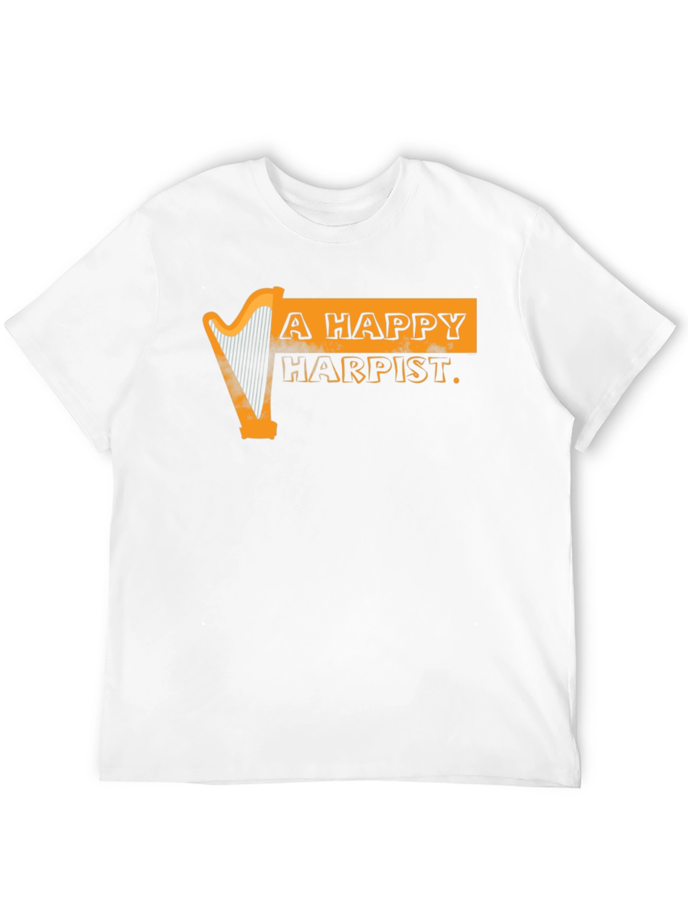A Happy Harpist Graphic Tee