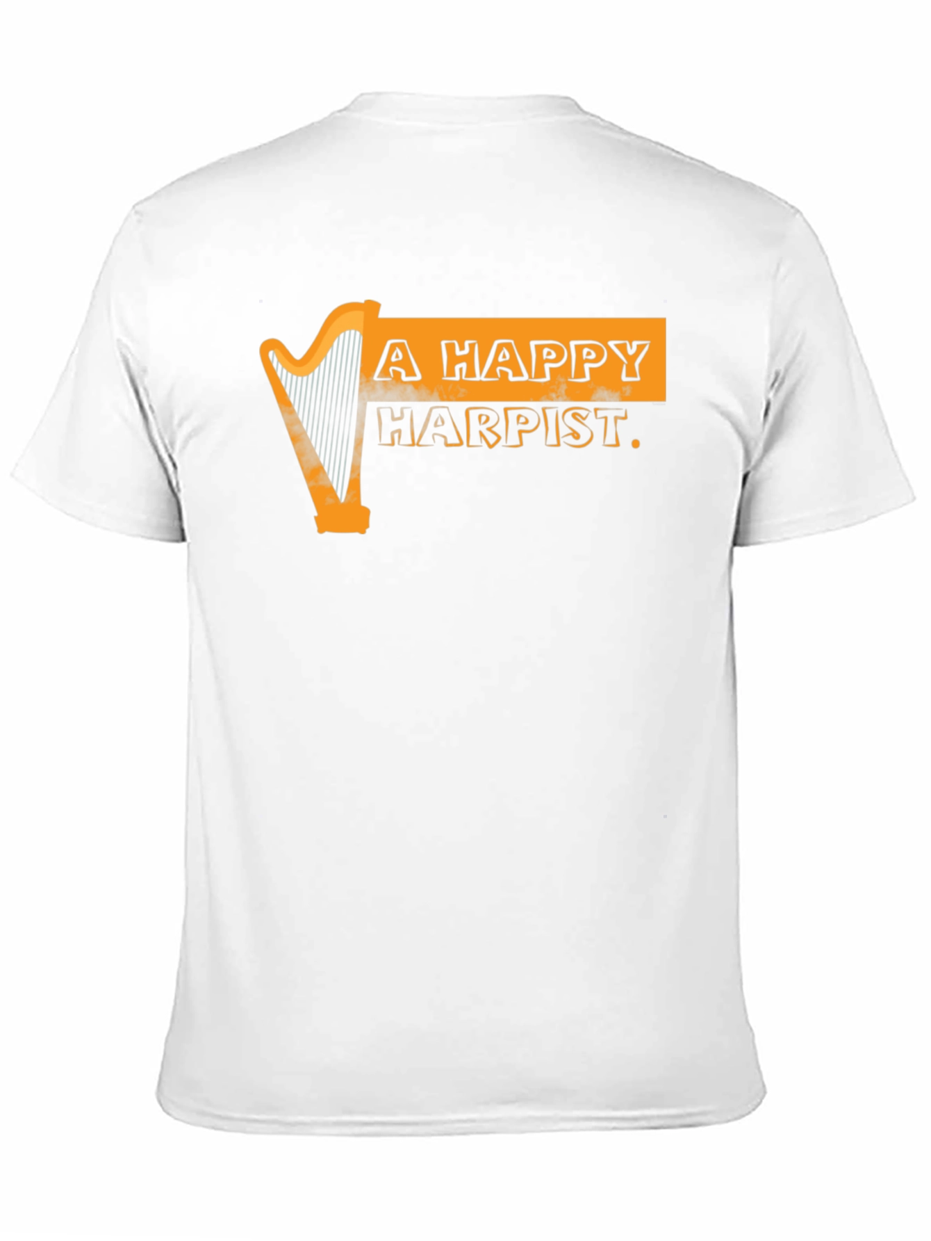 A Happy Harpist Graphic Tee