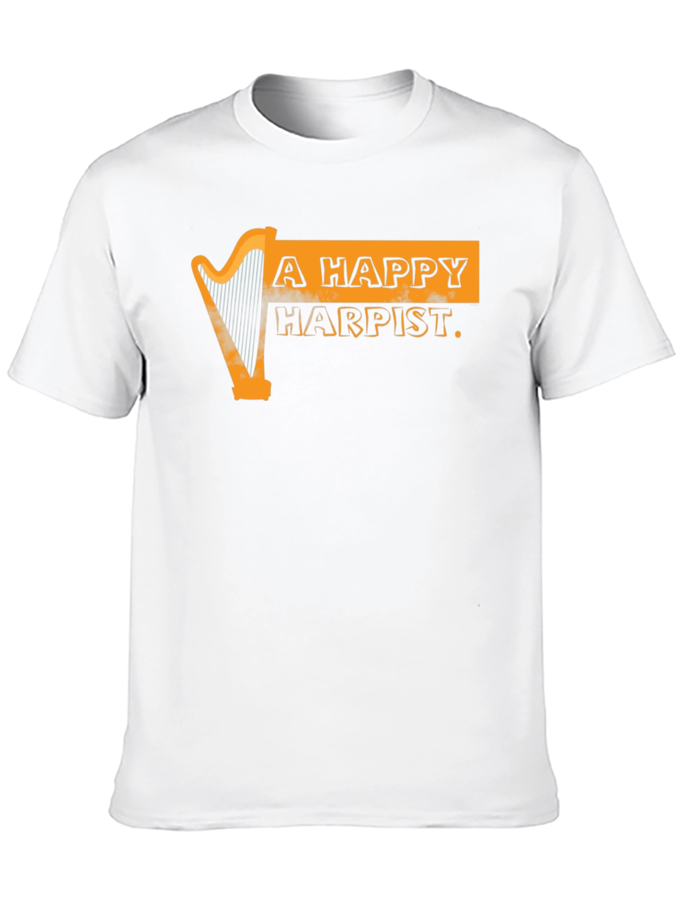 A Happy Harpist Graphic Tee