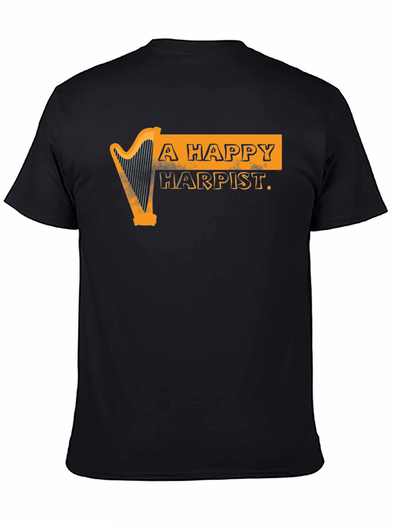 A Happy Harpist Graphic Tee