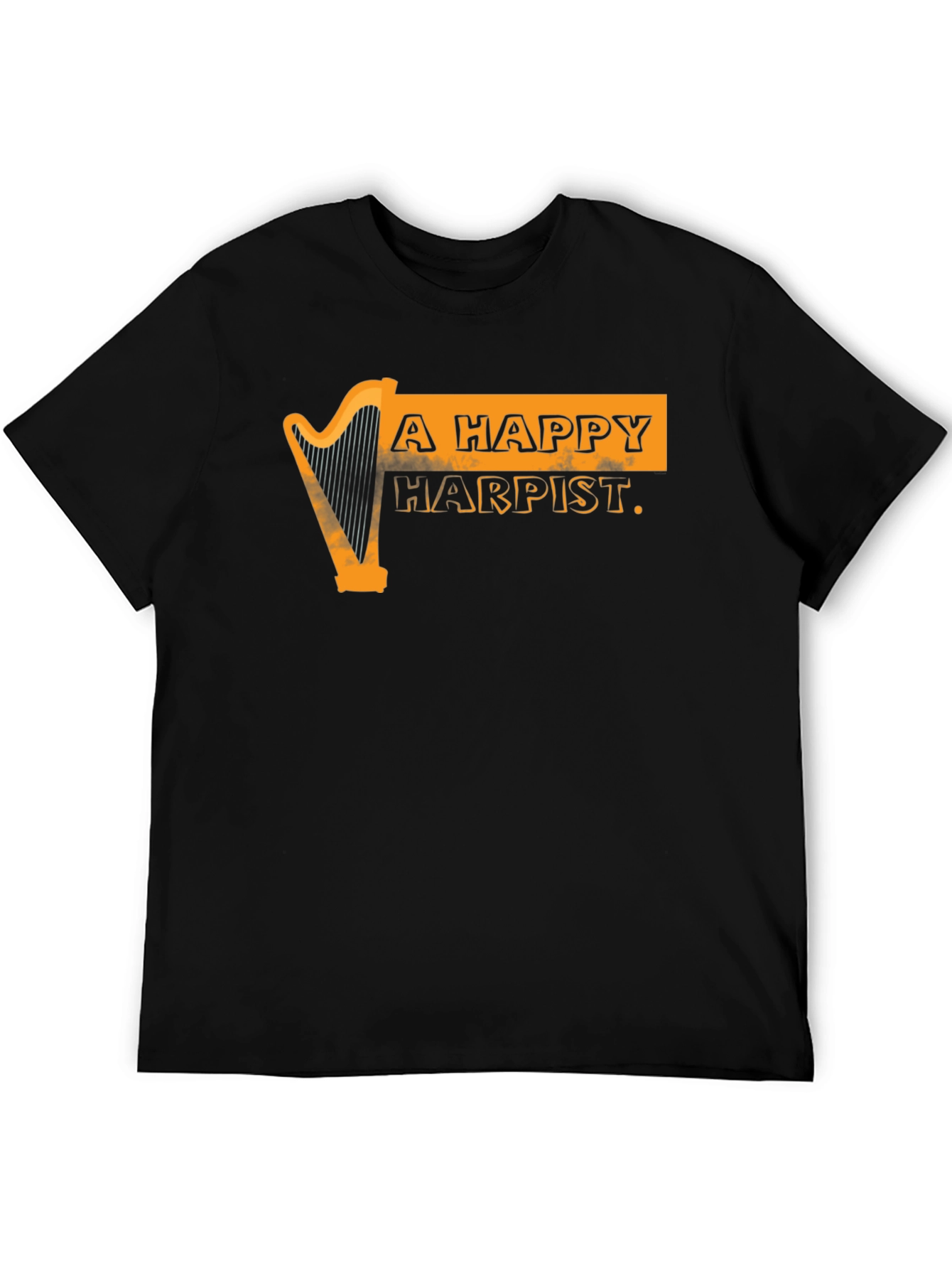 A Happy Harpist Graphic Tee