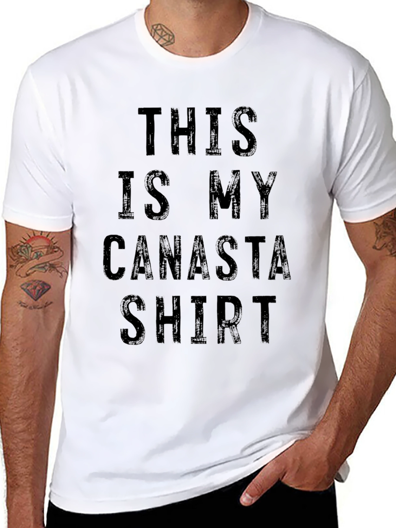 This is My Canasta Shirt - Novelty Graphic Tee