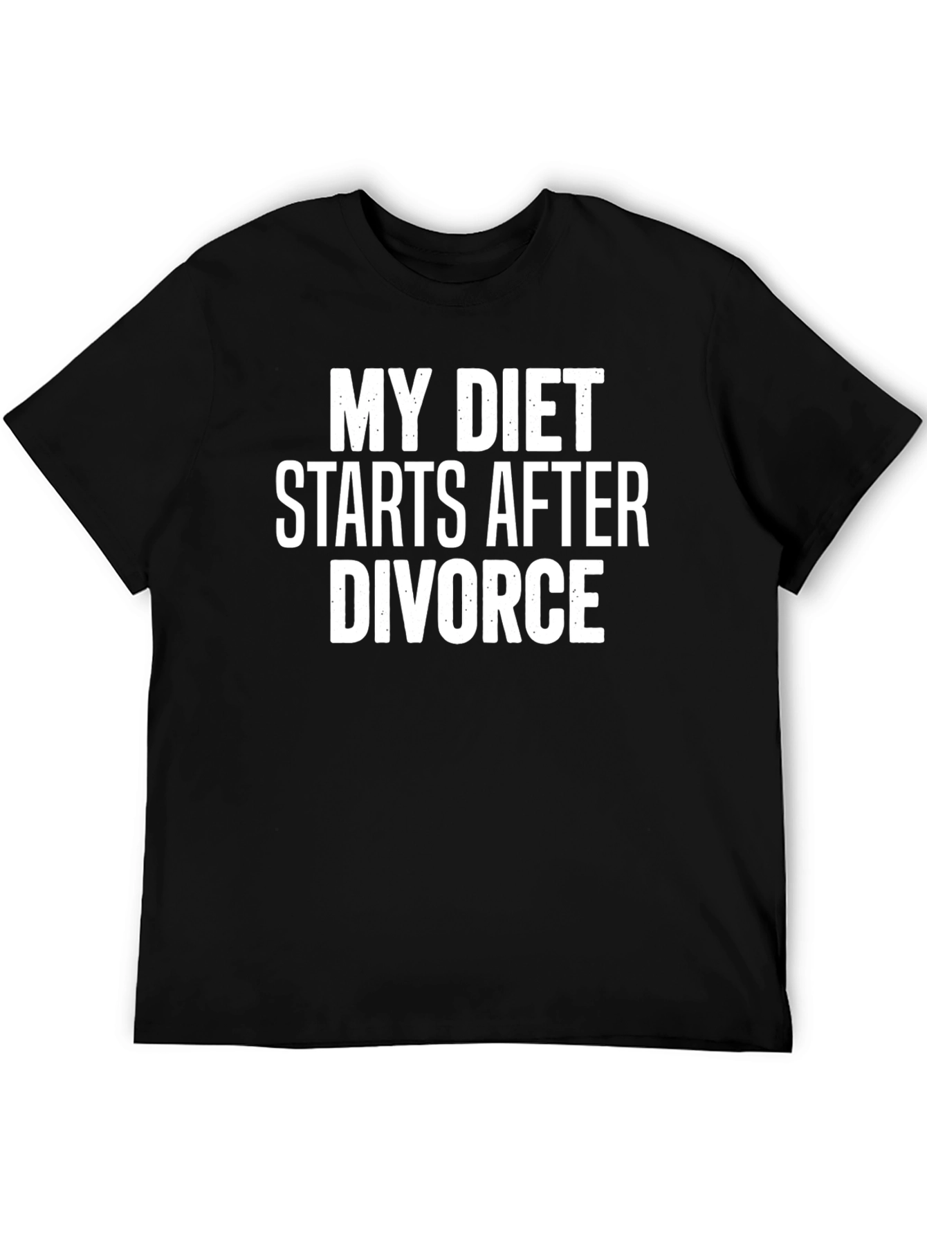Funny Diet Divorce T-Shirt