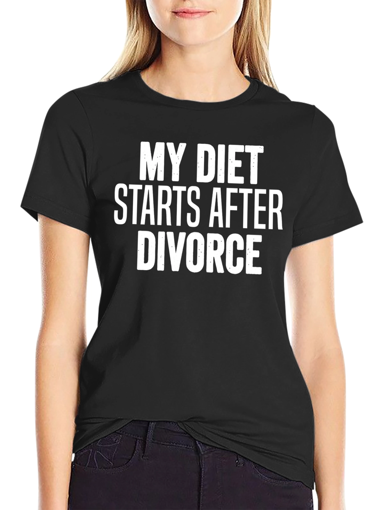 Funny Diet Divorce T-Shirt