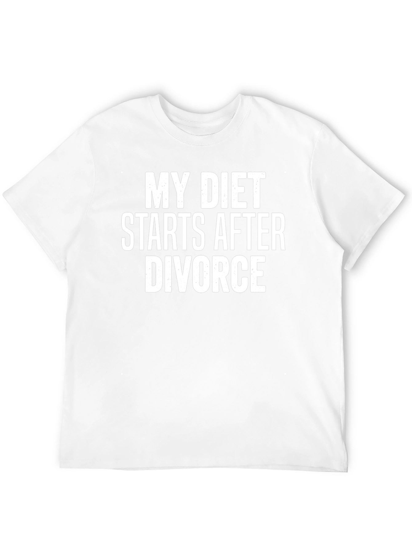 Funny Diet Divorce T-Shirt