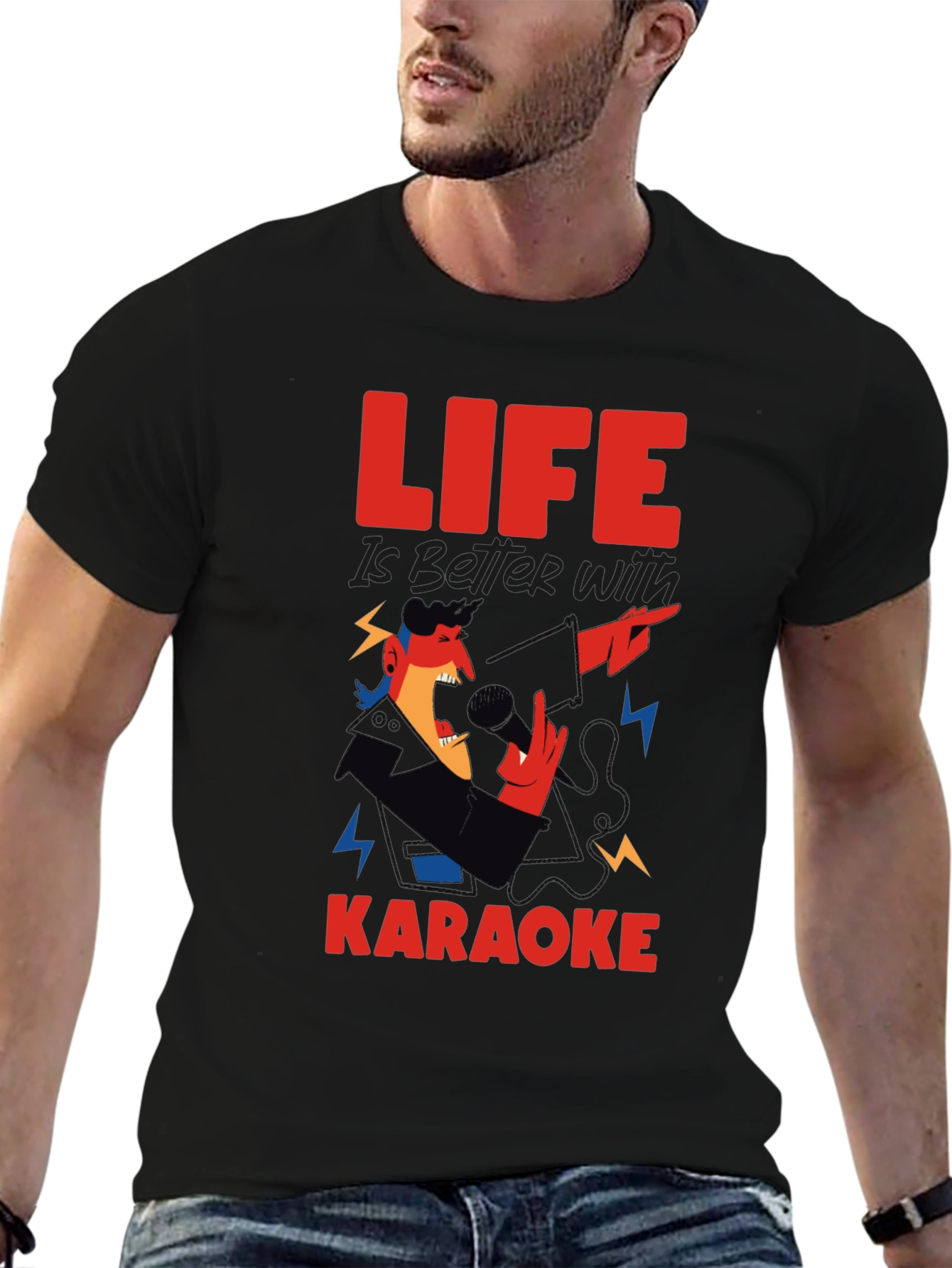 Life is Better With Karaoke T-Shirt
