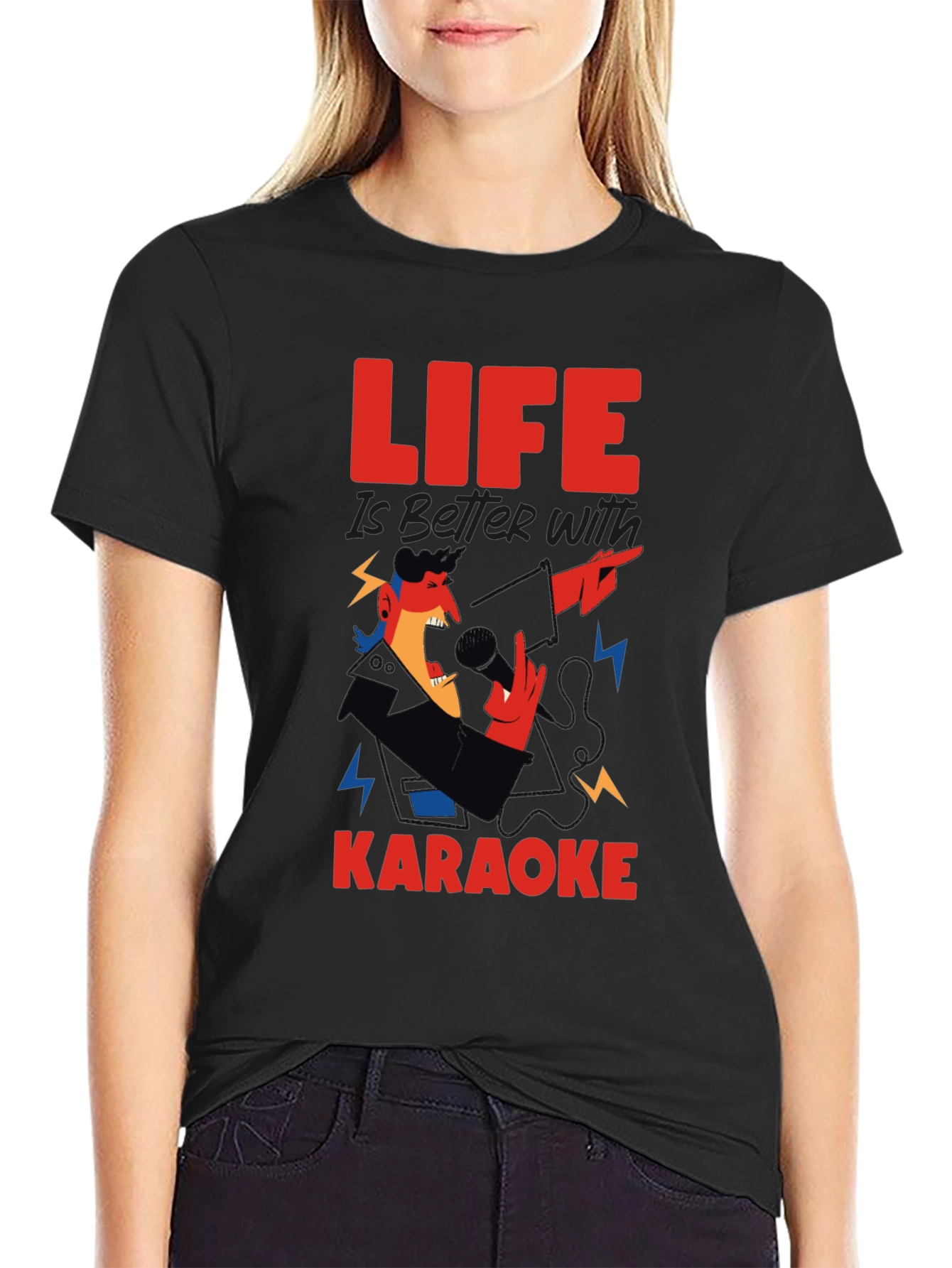 Life is Better With Karaoke T-Shirt