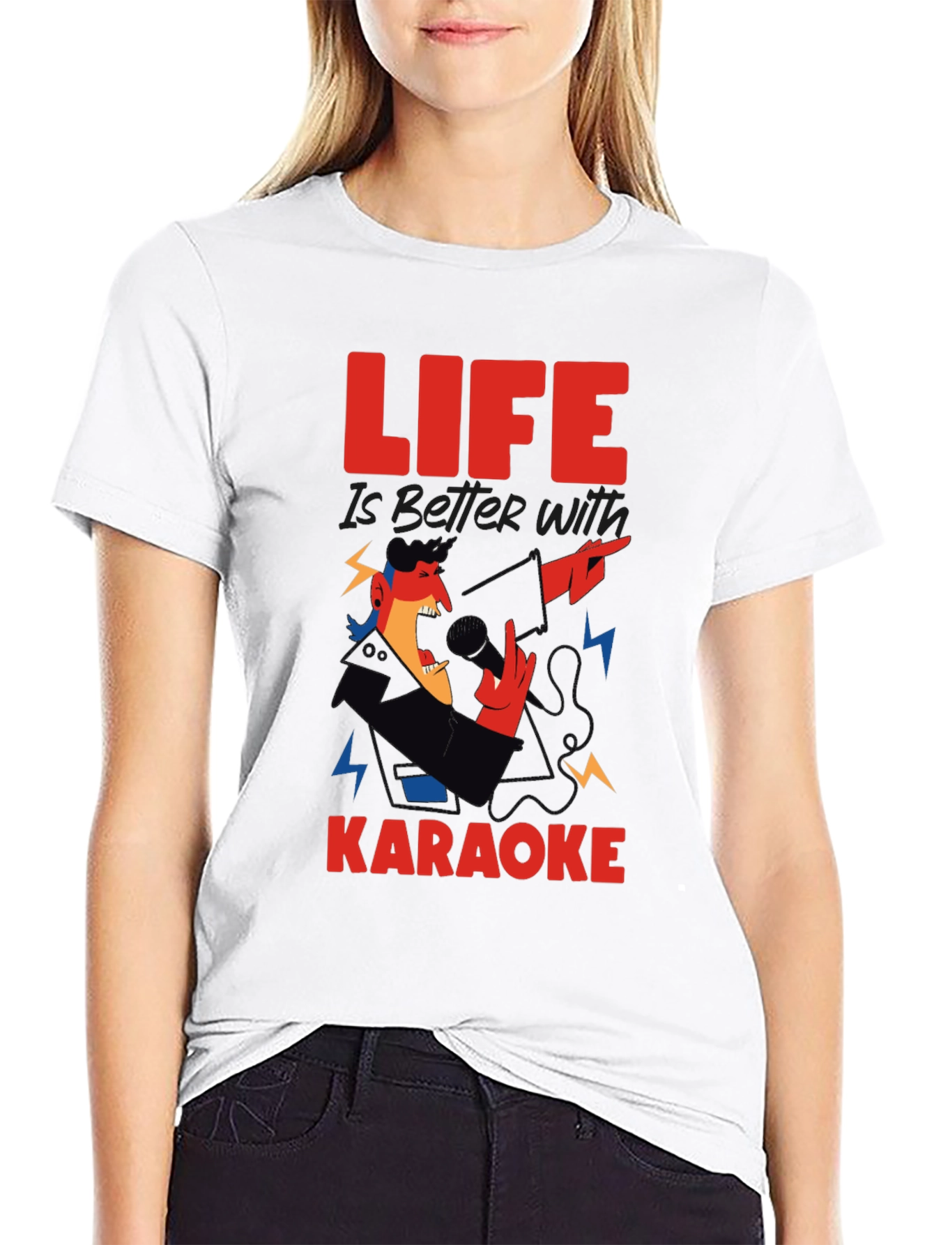 Life is Better With Karaoke T-Shirt